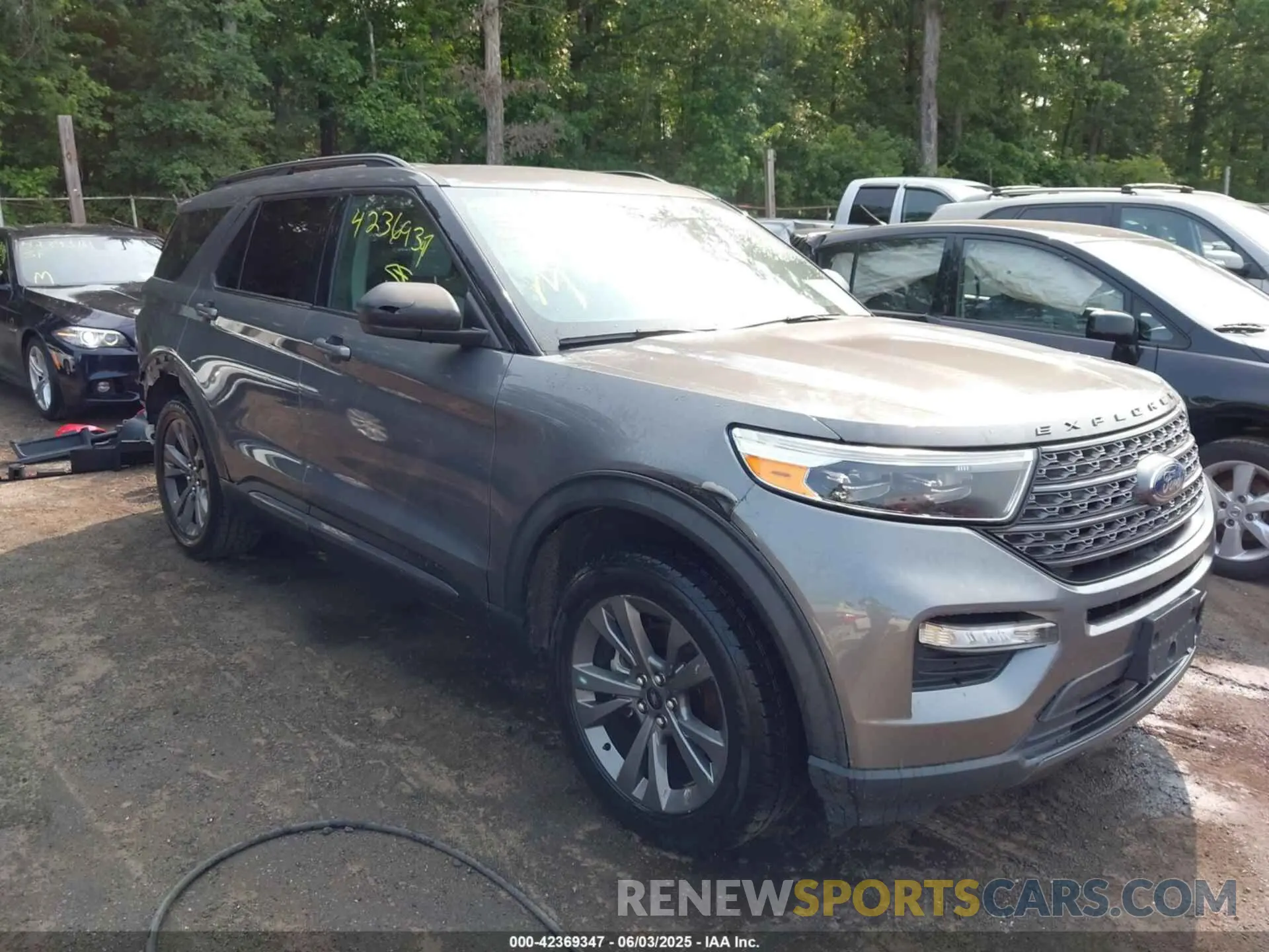 1 Photograph of a damaged car 1FMSK8DH4MGB00130 FORD EXPLORER 2021
