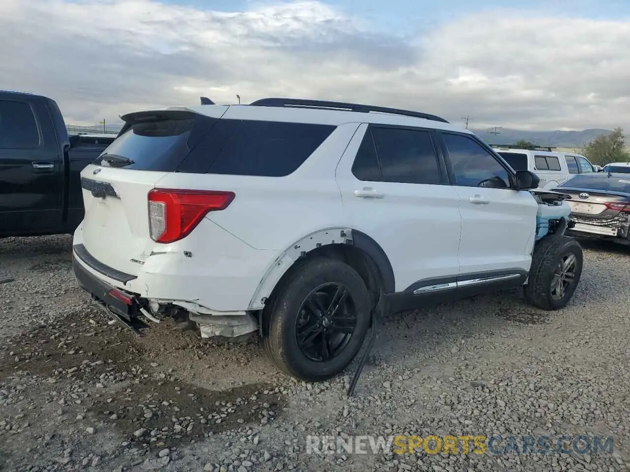 3 Photograph of a damaged car 1FMSK8DH4MGB02458 FORD EXPLORER 2021