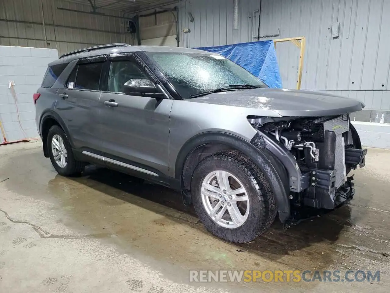 4 Photograph of a damaged car 1FMSK8DH5MGB65682 FORD EXPLORER 2021
