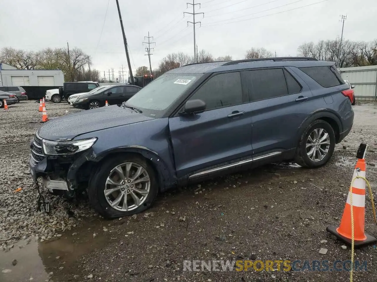 1 Photograph of a damaged car 1FMSK8DH5MGB68792 FORD EXPLORER 2021