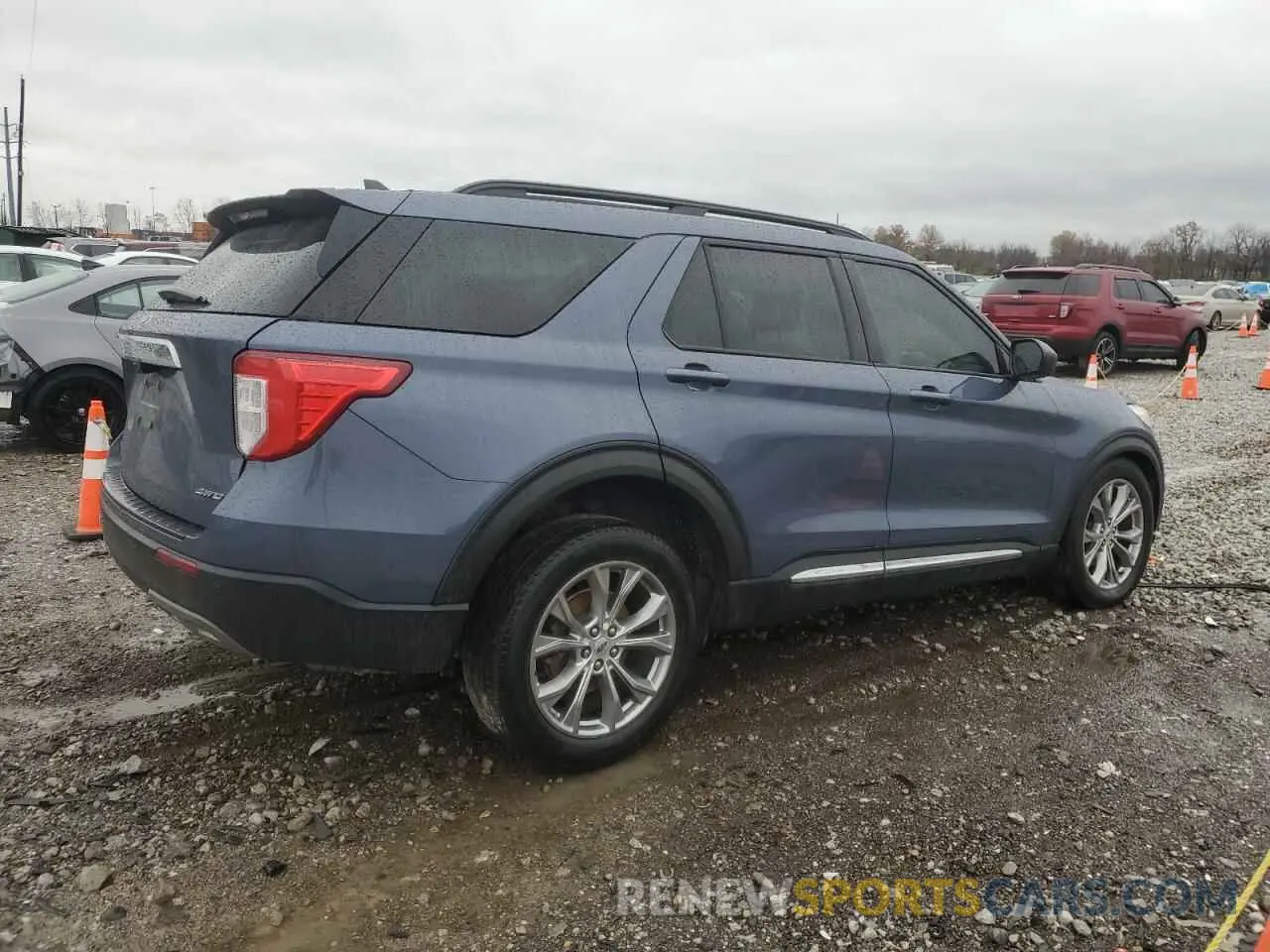 3 Photograph of a damaged car 1FMSK8DH5MGB68792 FORD EXPLORER 2021