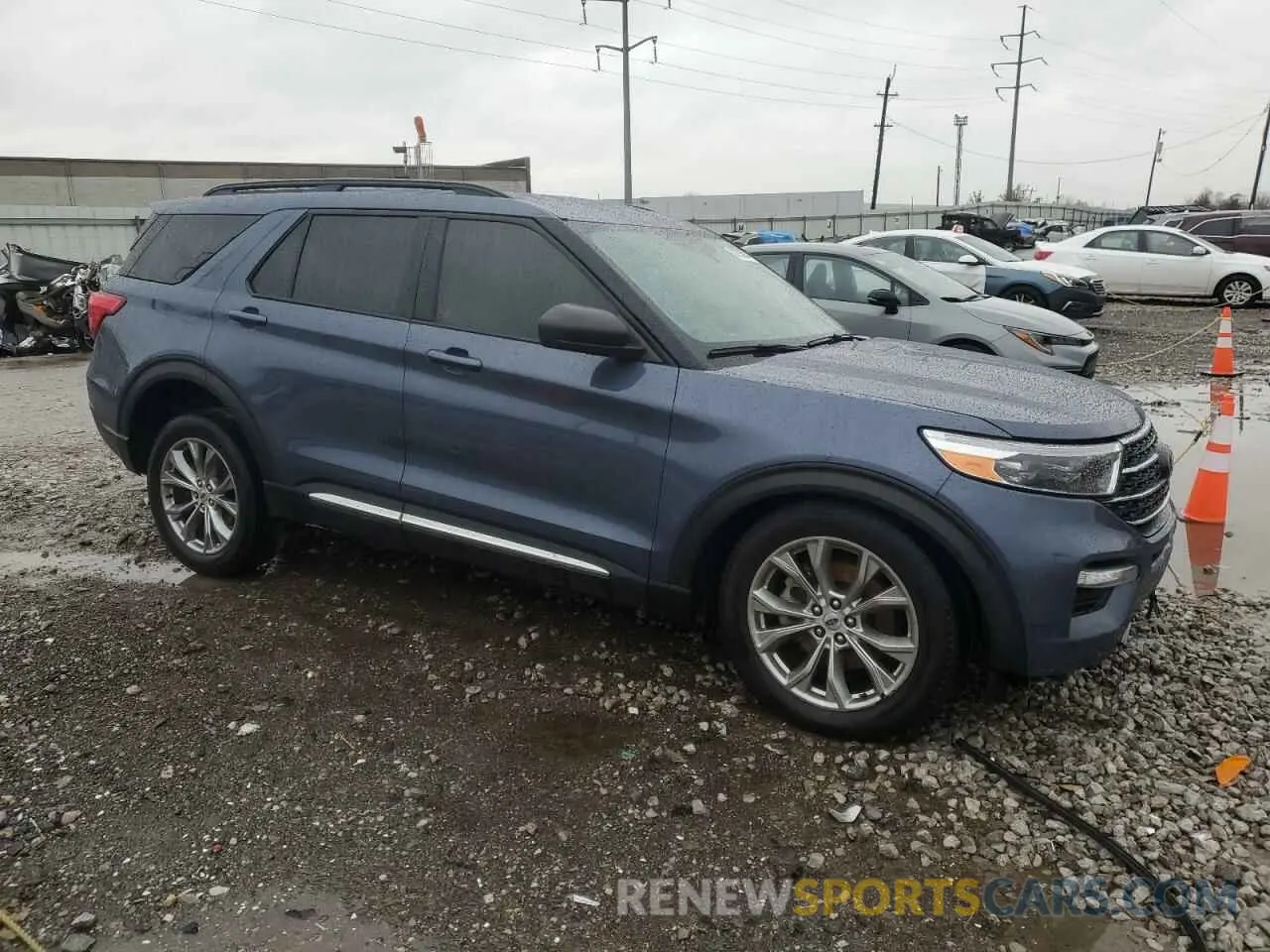 4 Photograph of a damaged car 1FMSK8DH5MGB68792 FORD EXPLORER 2021