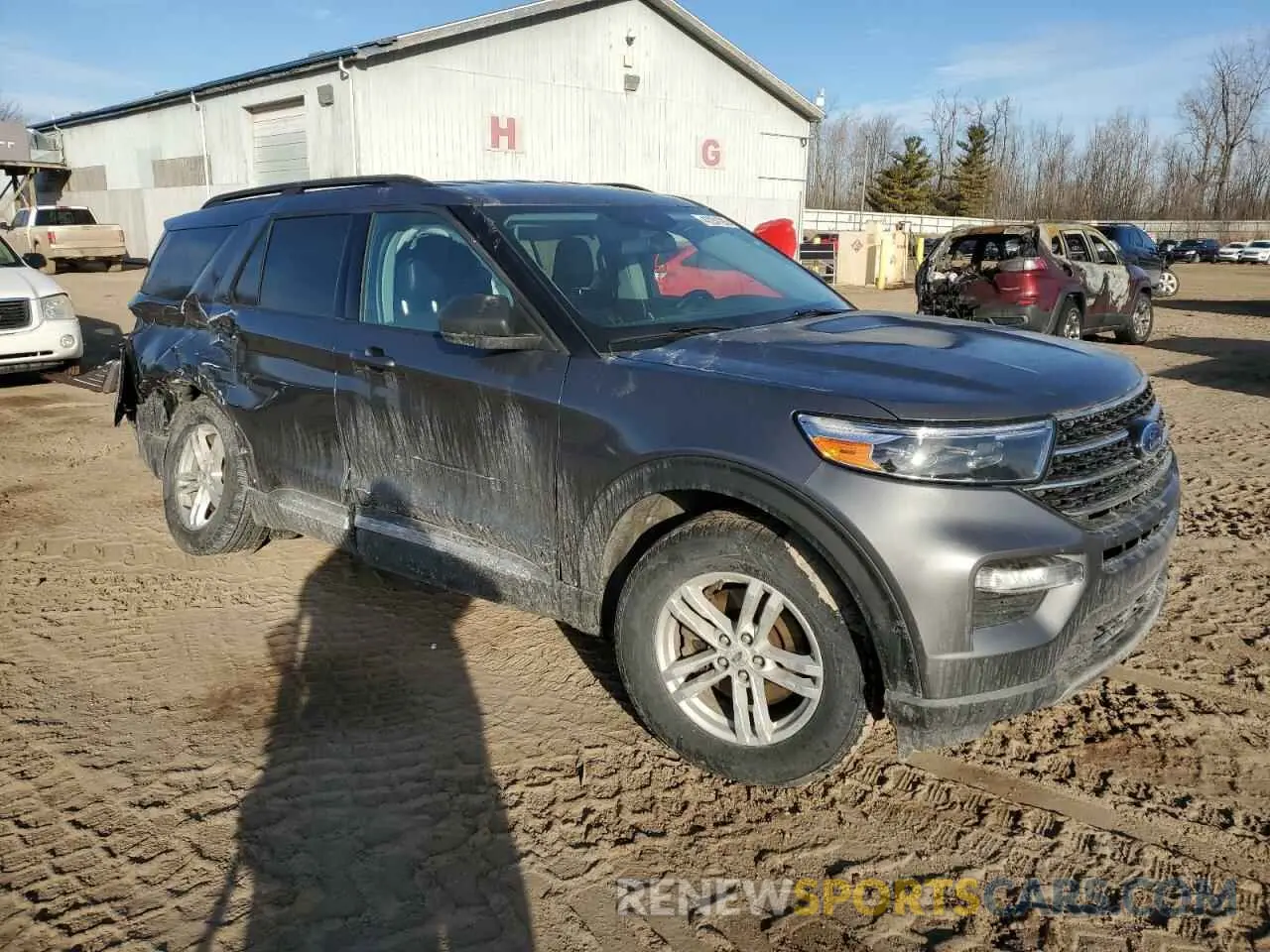 4 Photograph of a damaged car 1FMSK8DH5MGB88086 FORD EXPLORER 2021