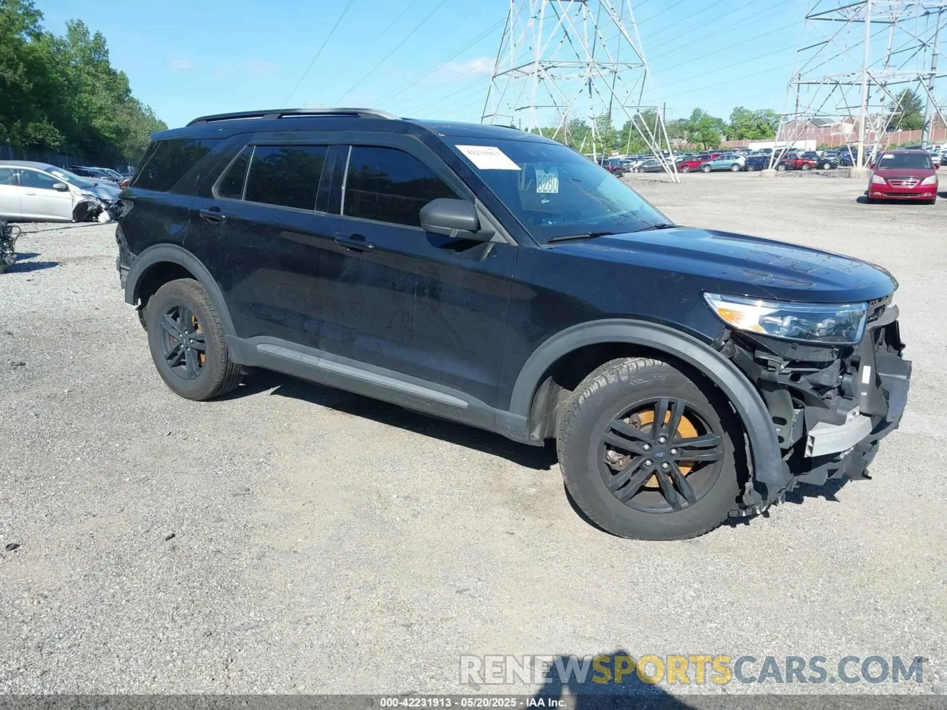1 Photograph of a damaged car 1FMSK8DH6MGB10383 FORD EXPLORER 2021