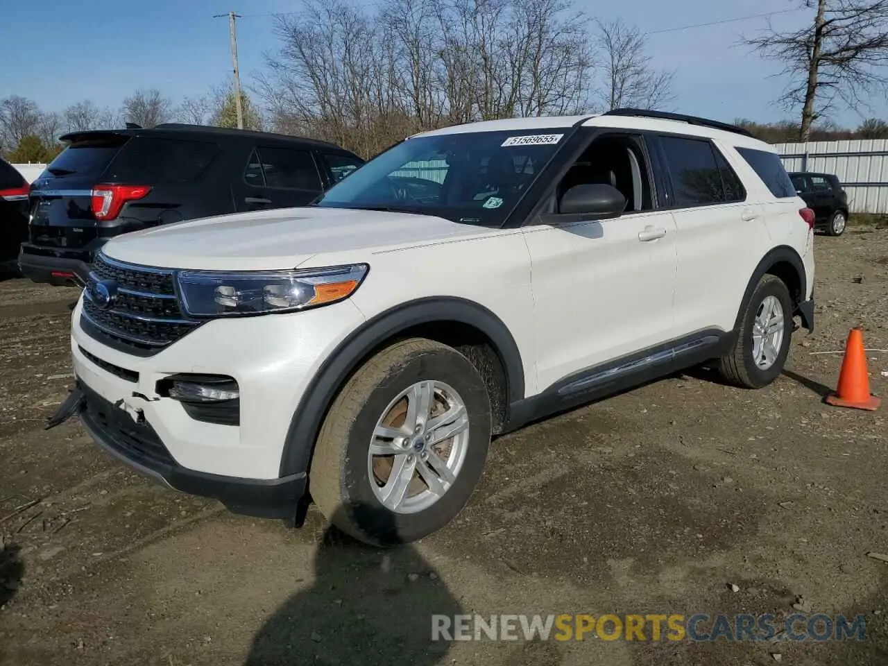 1 Photograph of a damaged car 1FMSK8DH6MGB75671 FORD EXPLORER 2021