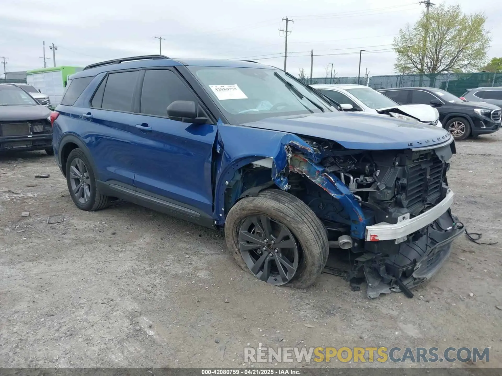 1 Photograph of a damaged car 1FMSK8DH6MGC22312 FORD EXPLORER 2021