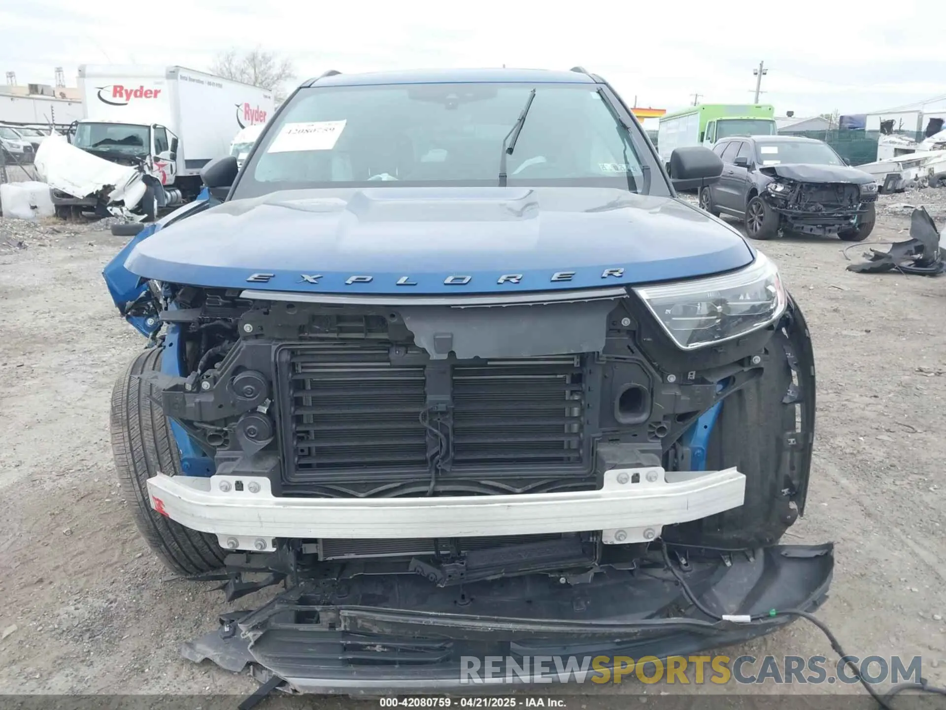 11 Photograph of a damaged car 1FMSK8DH6MGC22312 FORD EXPLORER 2021