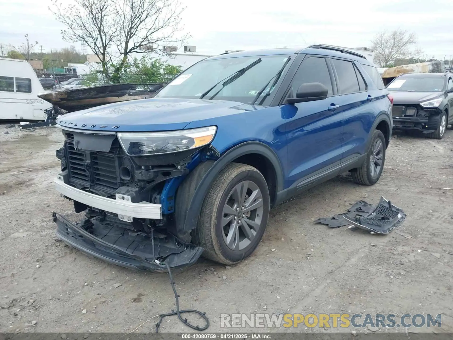 2 Photograph of a damaged car 1FMSK8DH6MGC22312 FORD EXPLORER 2021