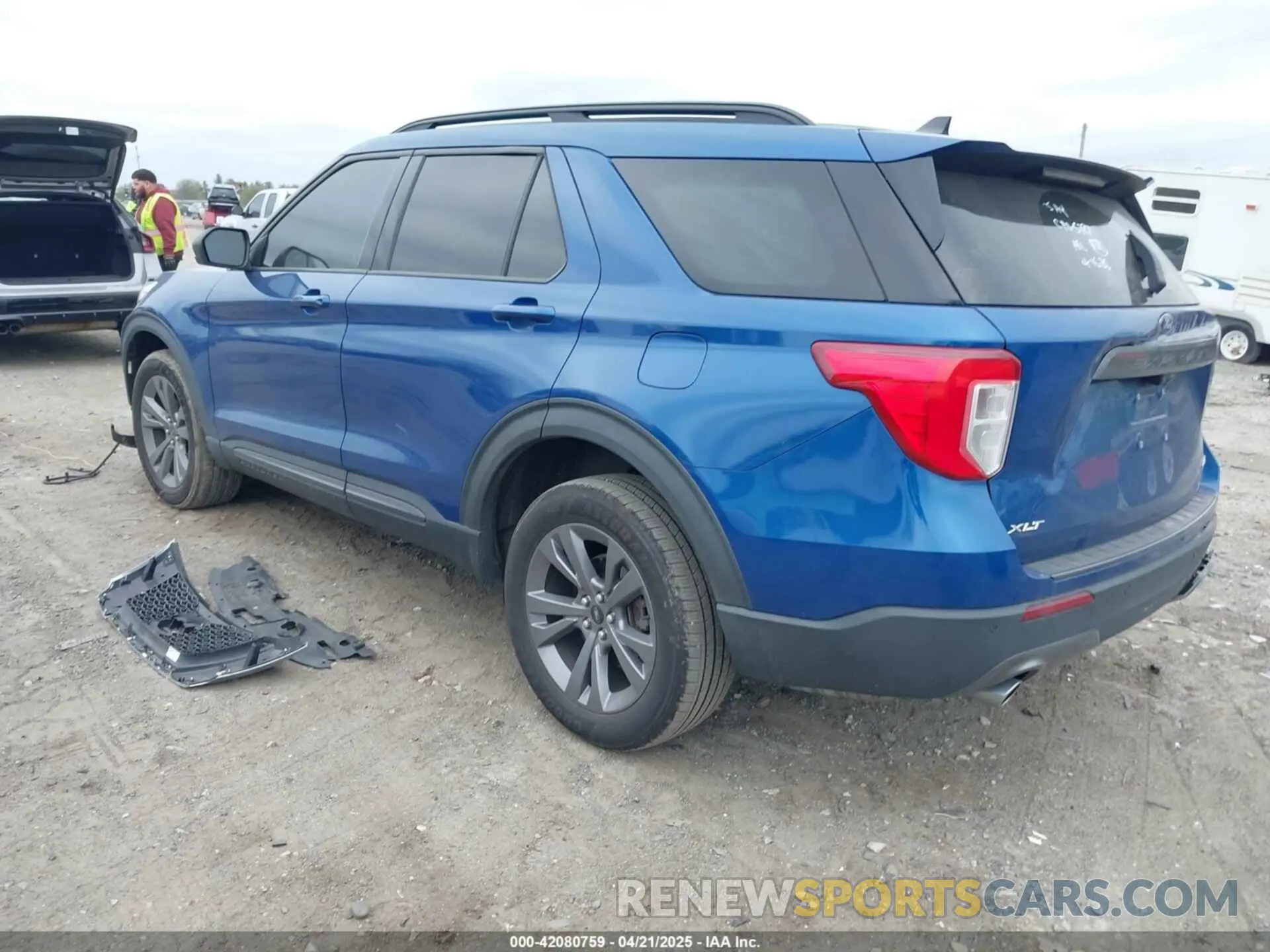 3 Photograph of a damaged car 1FMSK8DH6MGC22312 FORD EXPLORER 2021