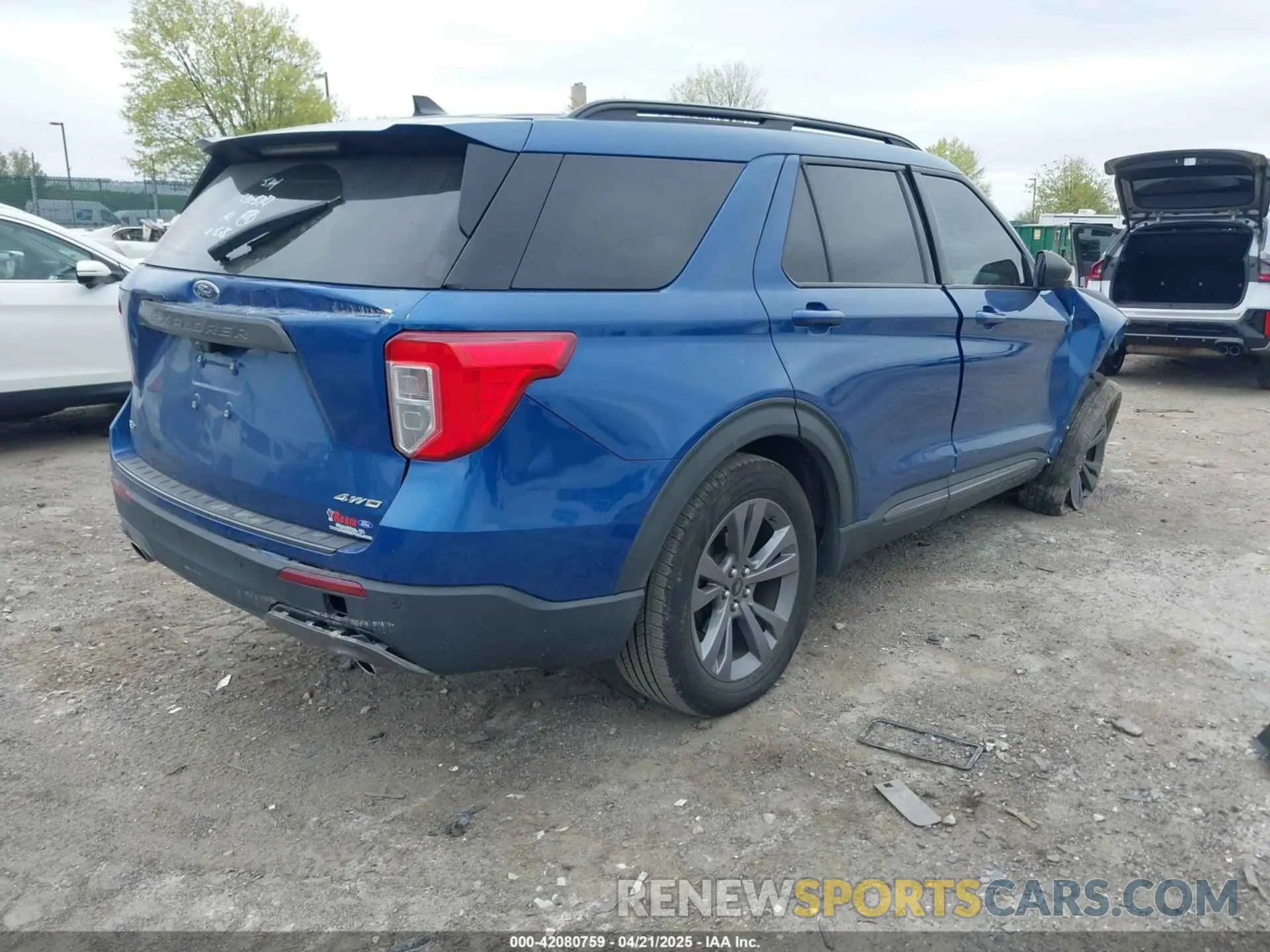 4 Photograph of a damaged car 1FMSK8DH6MGC22312 FORD EXPLORER 2021