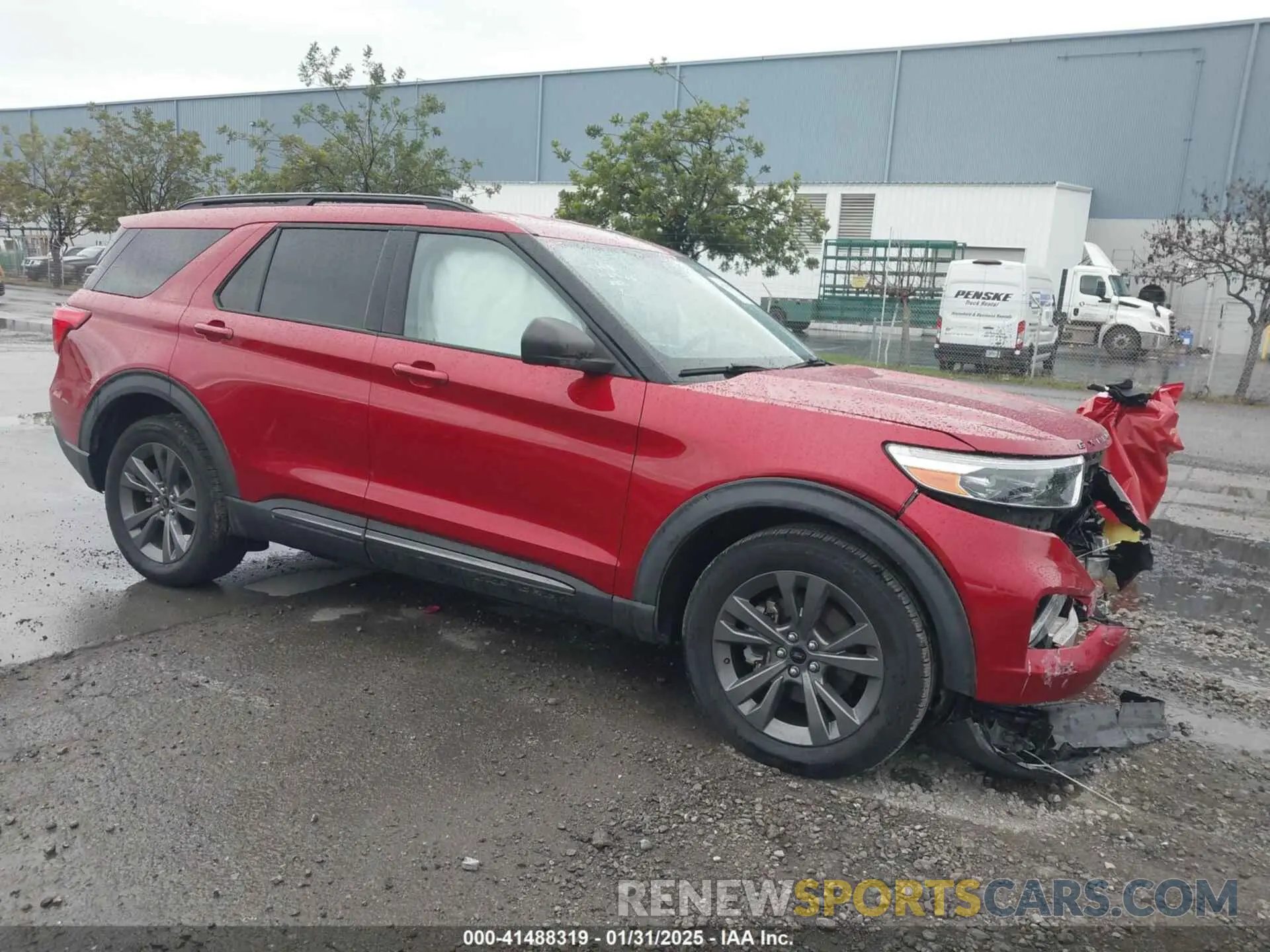 1 Photograph of a damaged car 1FMSK8DH7MGA17100 FORD EXPLORER 2021