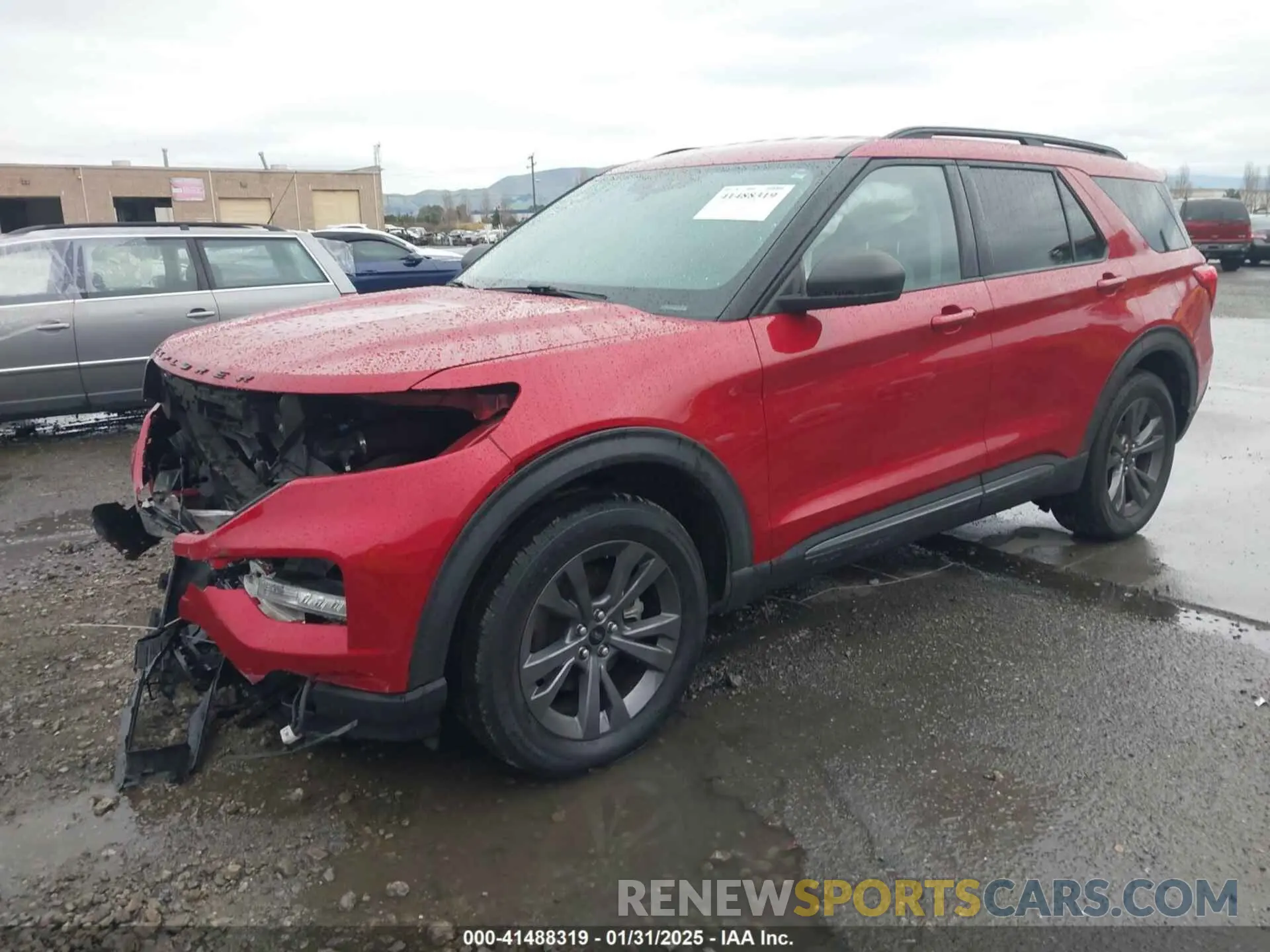 2 Photograph of a damaged car 1FMSK8DH7MGA17100 FORD EXPLORER 2021