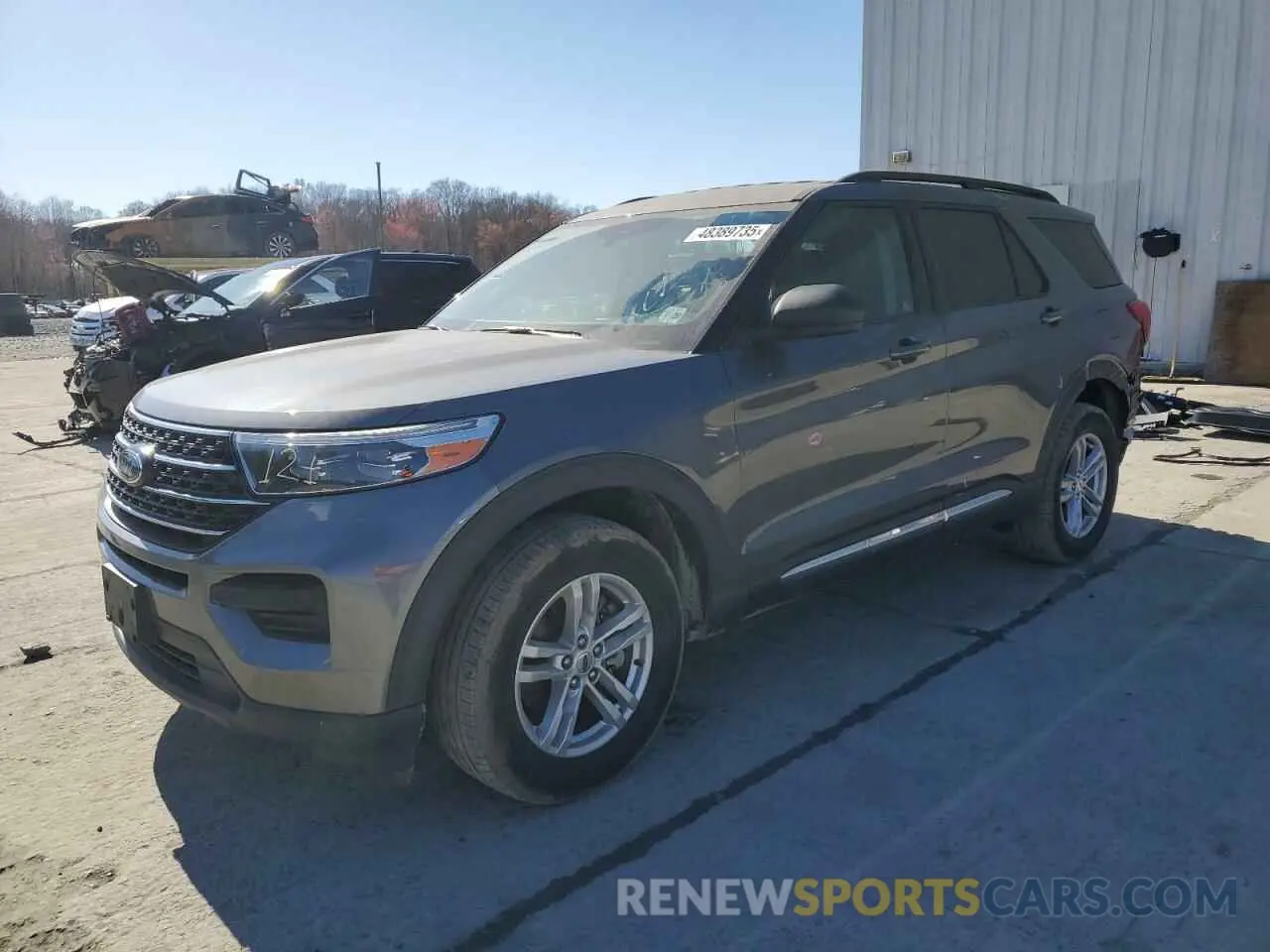1 Photograph of a damaged car 1FMSK8DH7MGA55068 FORD EXPLORER 2021