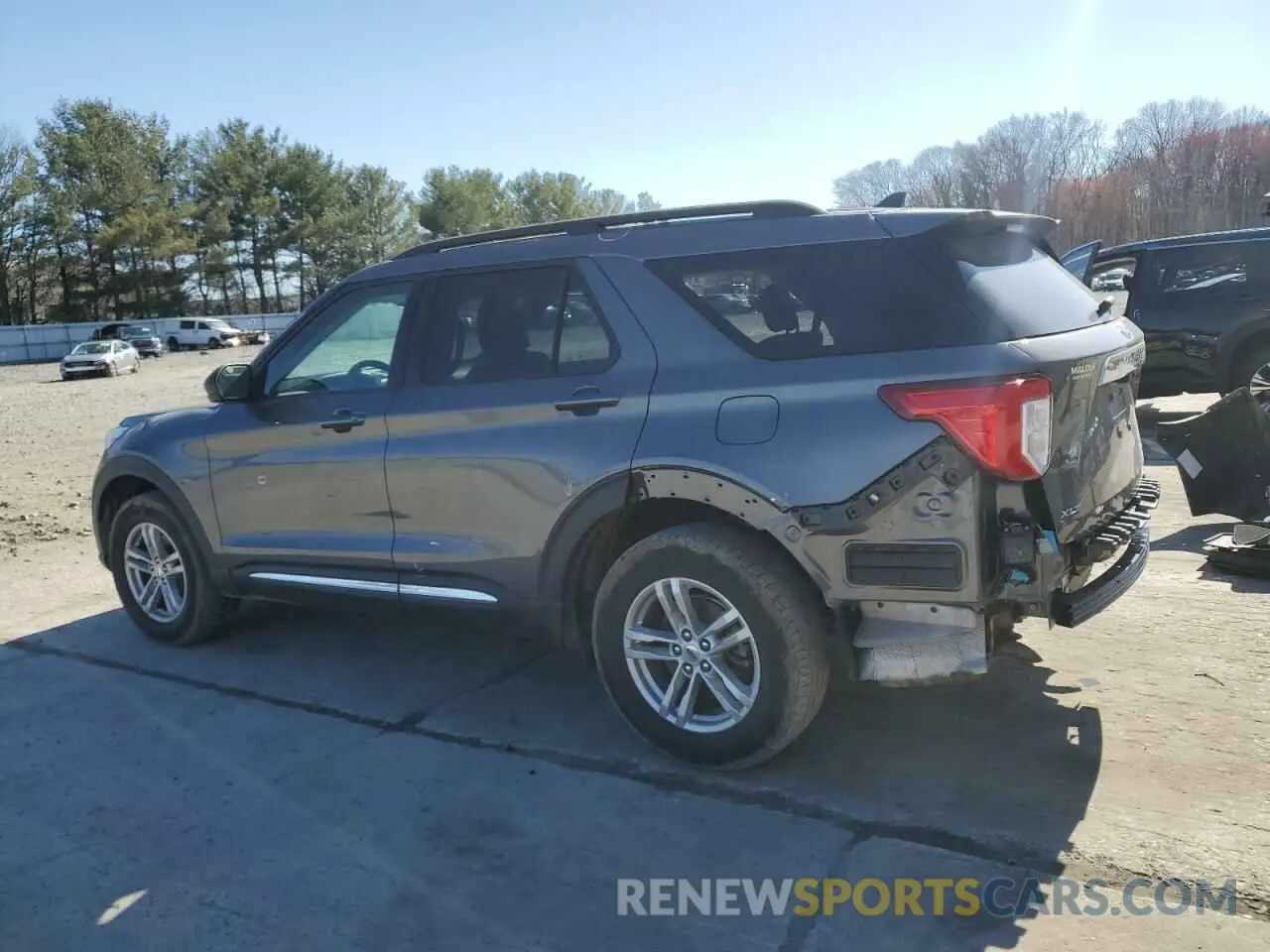 2 Photograph of a damaged car 1FMSK8DH7MGA55068 FORD EXPLORER 2021