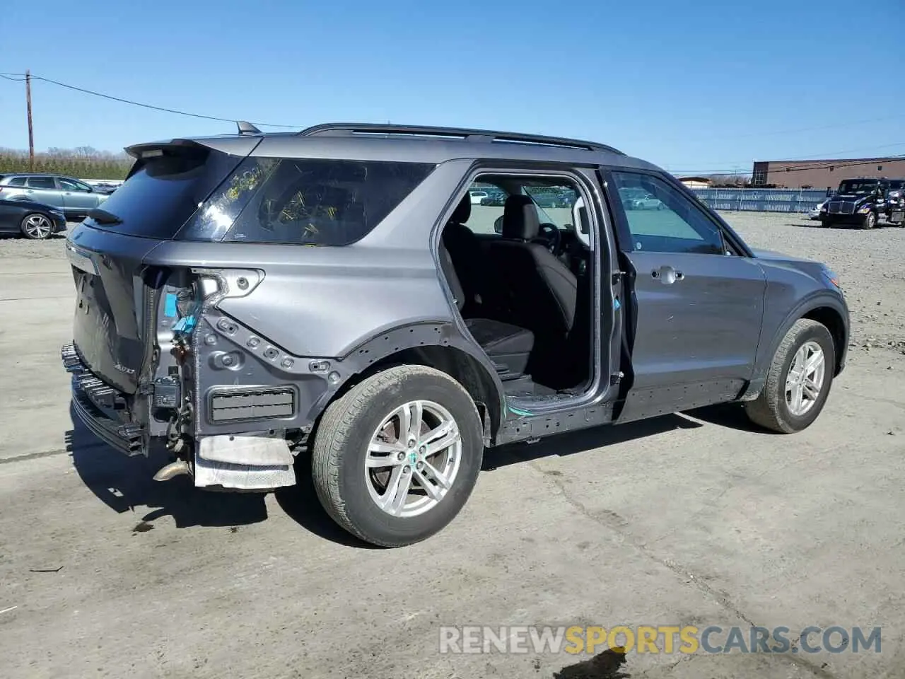3 Photograph of a damaged car 1FMSK8DH7MGA55068 FORD EXPLORER 2021