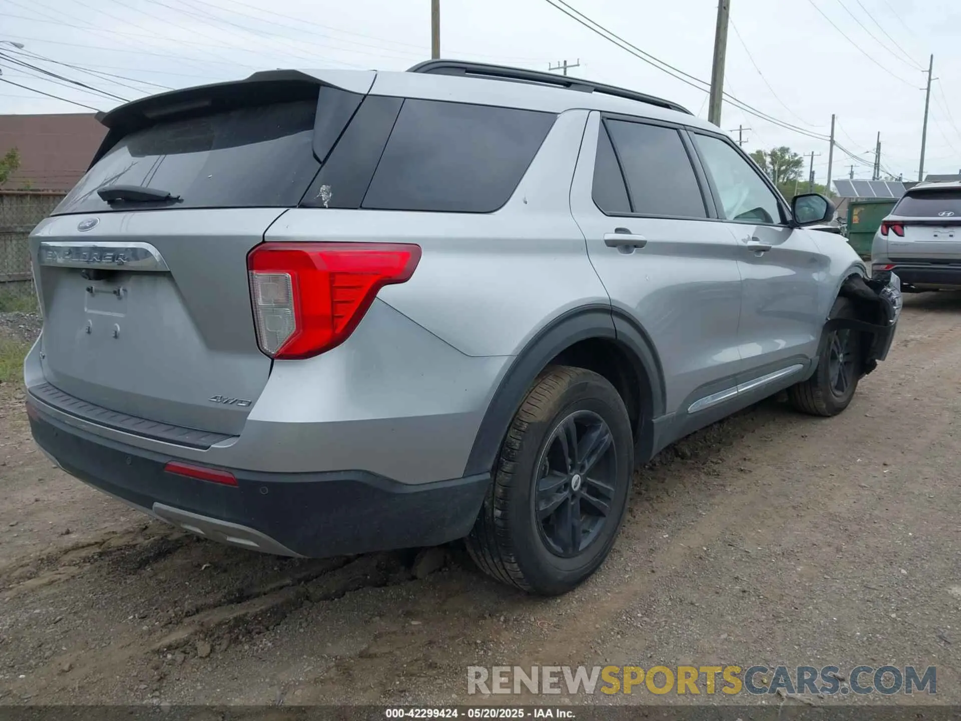 4 Photograph of a damaged car 1FMSK8DH7MGA60111 FORD EXPLORER 2021