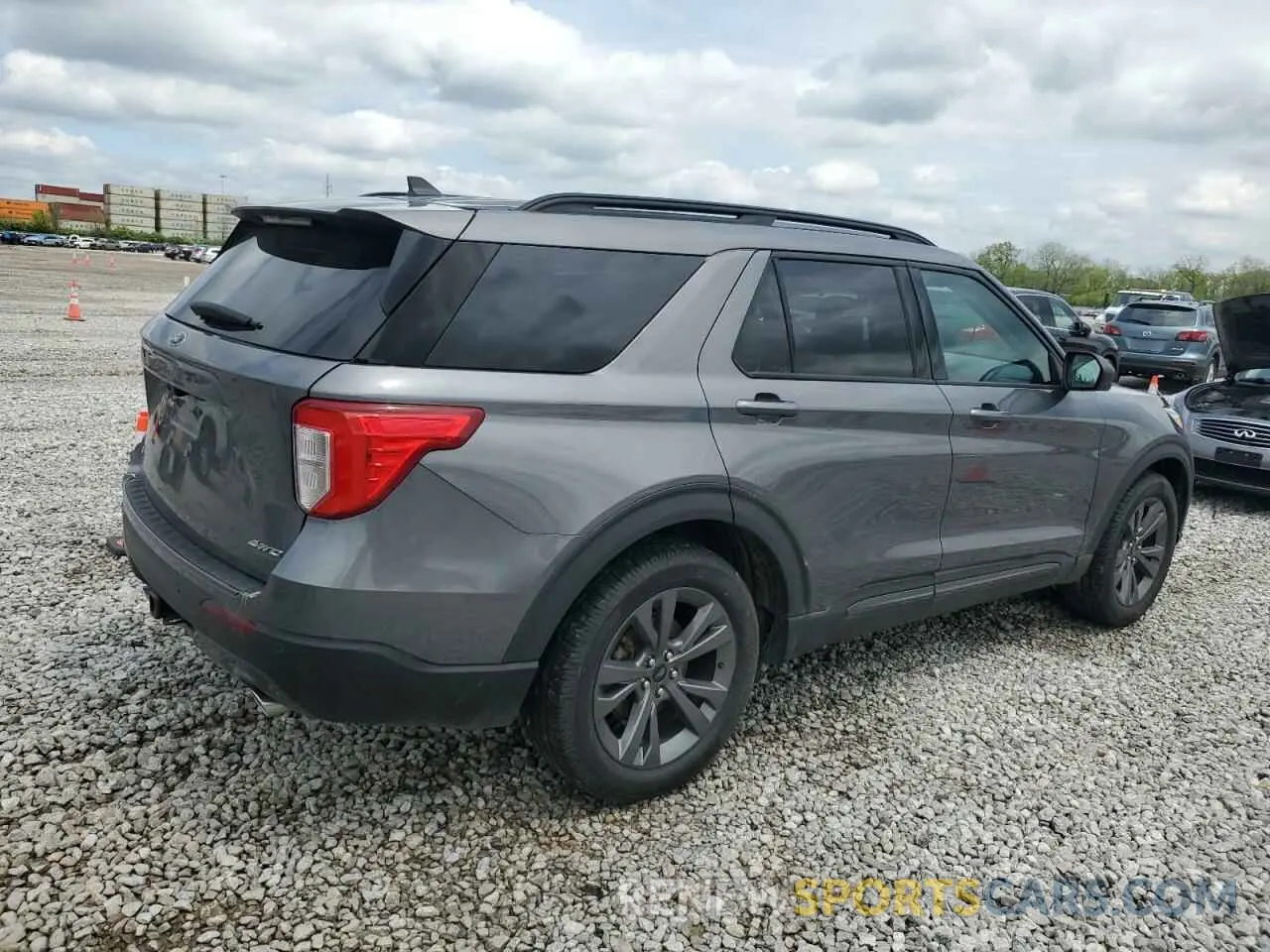 3 Photograph of a damaged car 1FMSK8DH7MGA80116 FORD EXPLORER 2021