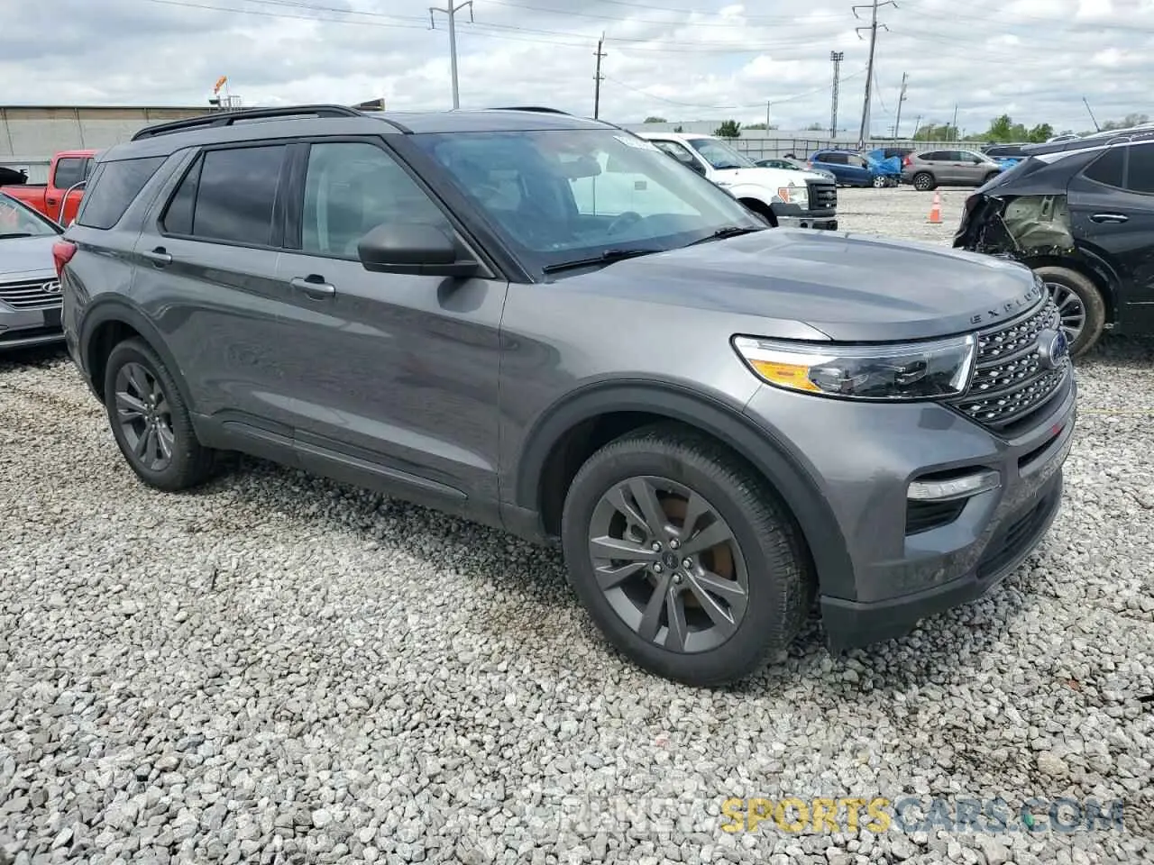 4 Photograph of a damaged car 1FMSK8DH7MGA80116 FORD EXPLORER 2021