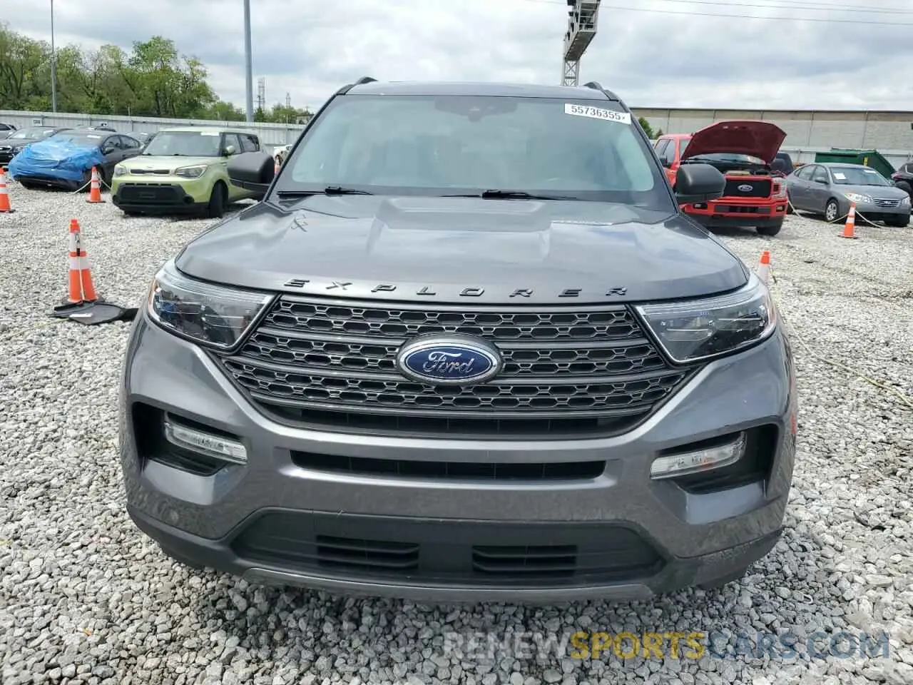 5 Photograph of a damaged car 1FMSK8DH7MGA80116 FORD EXPLORER 2021