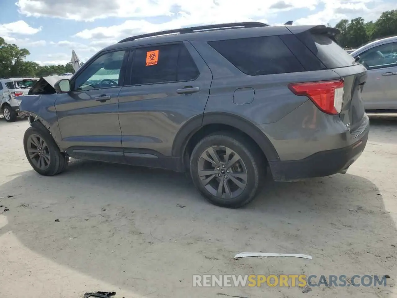 2 Photograph of a damaged car 1FMSK8DH8MGA21950 FORD EXPLORER 2021