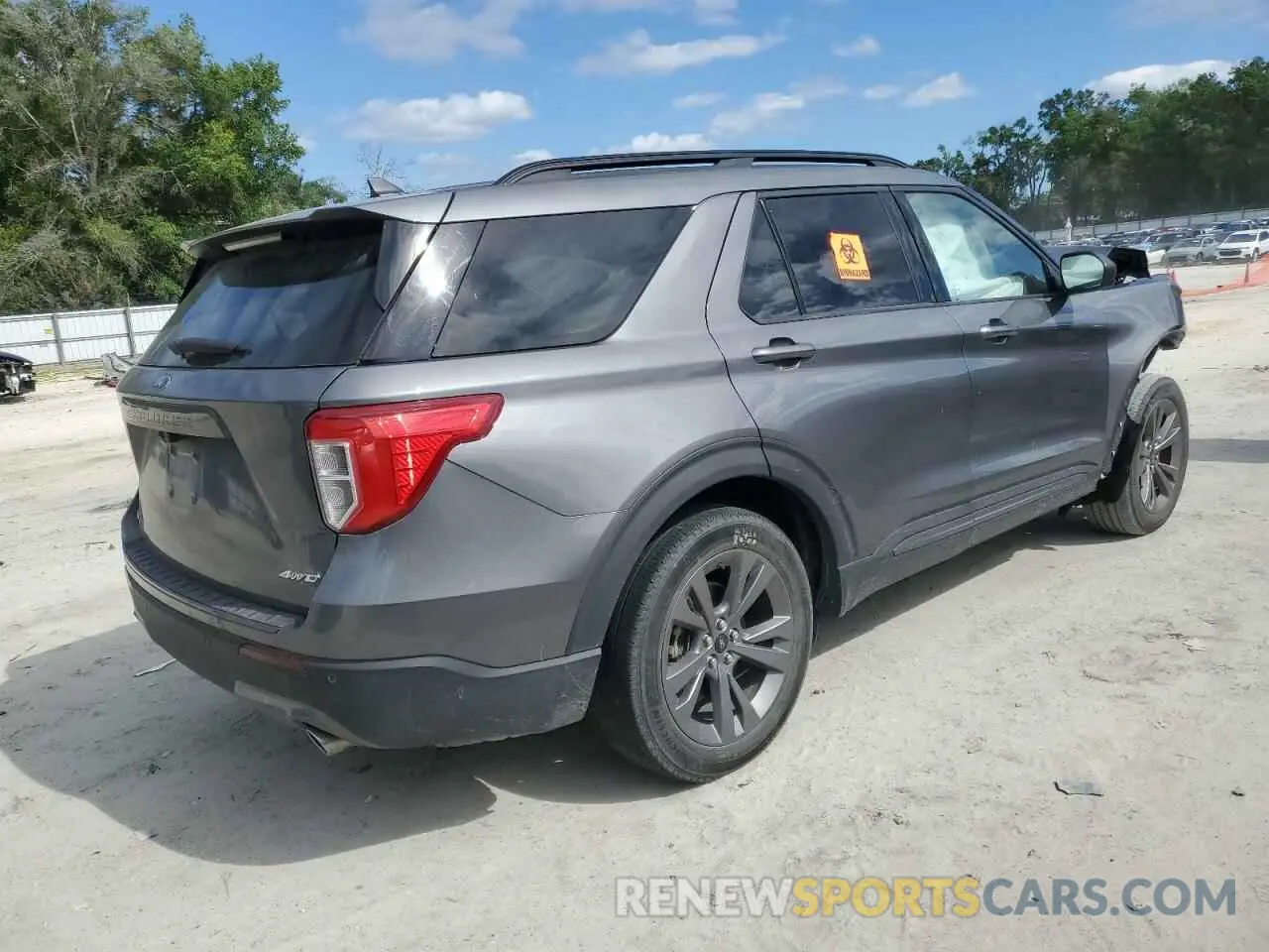 3 Photograph of a damaged car 1FMSK8DH8MGA21950 FORD EXPLORER 2021