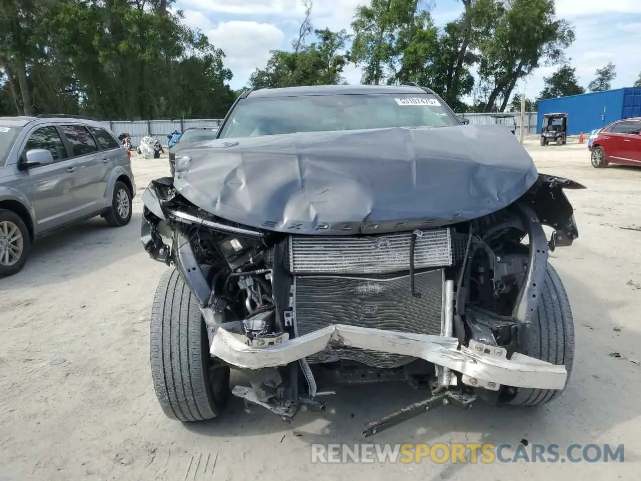 5 Photograph of a damaged car 1FMSK8DH8MGA21950 FORD EXPLORER 2021