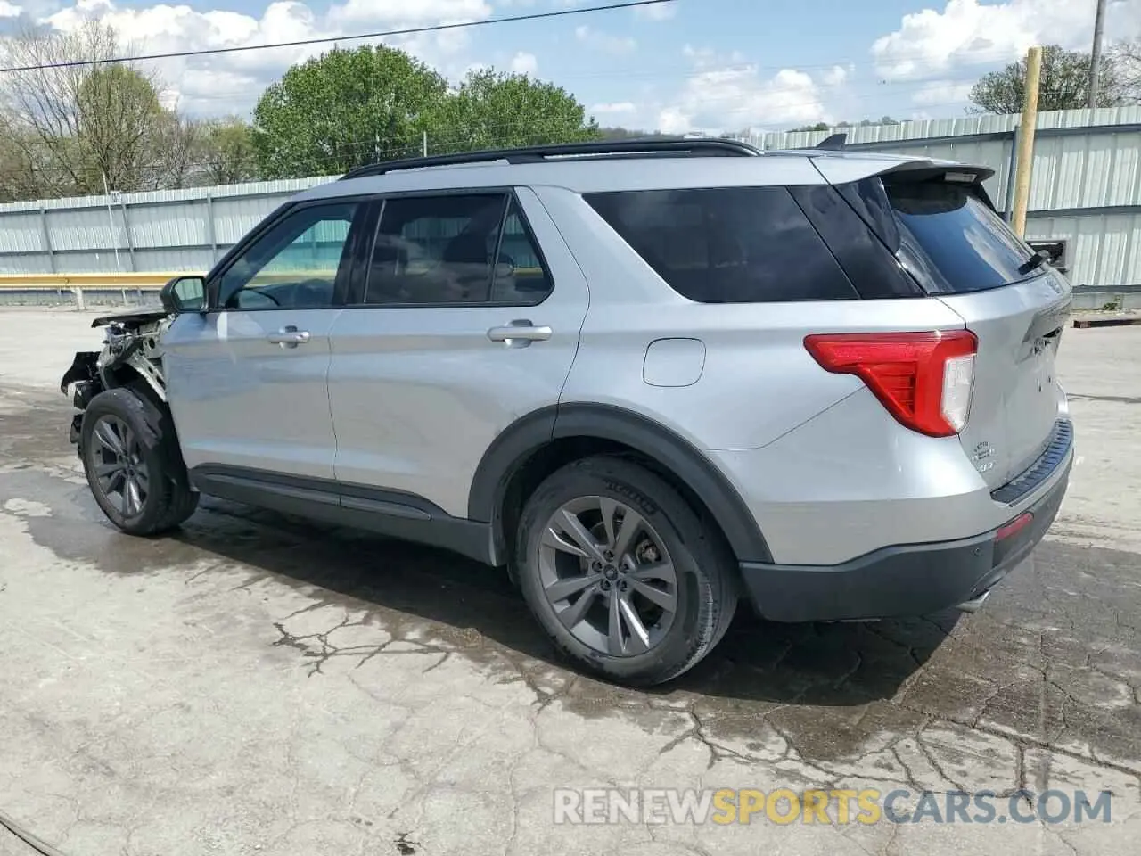 2 Photograph of a damaged car 1FMSK8DH8MGA56326 FORD EXPLORER 2021