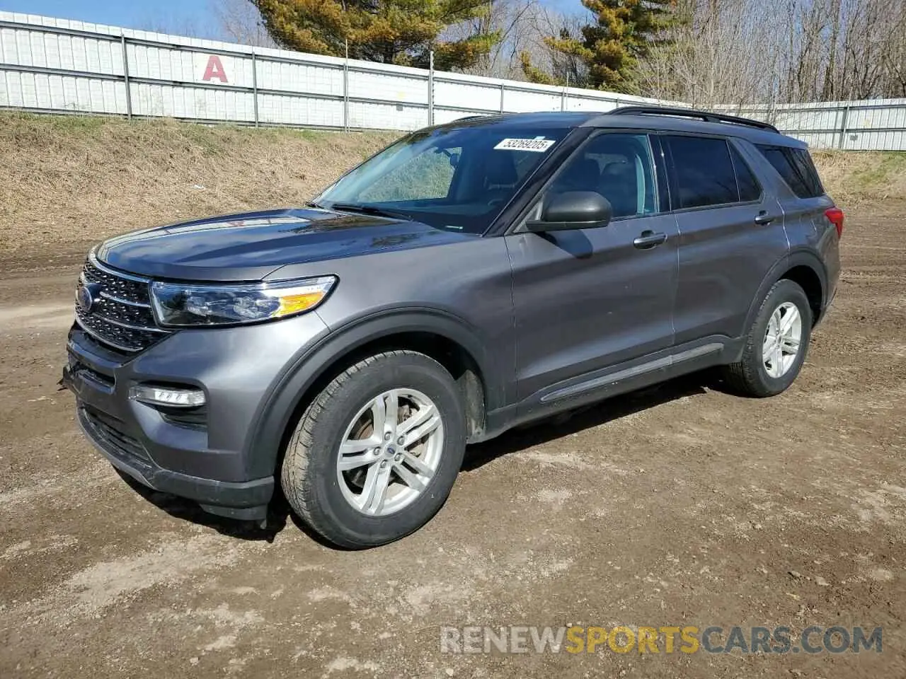 1 Photograph of a damaged car 1FMSK8DH8MGA70162 FORD EXPLORER 2021