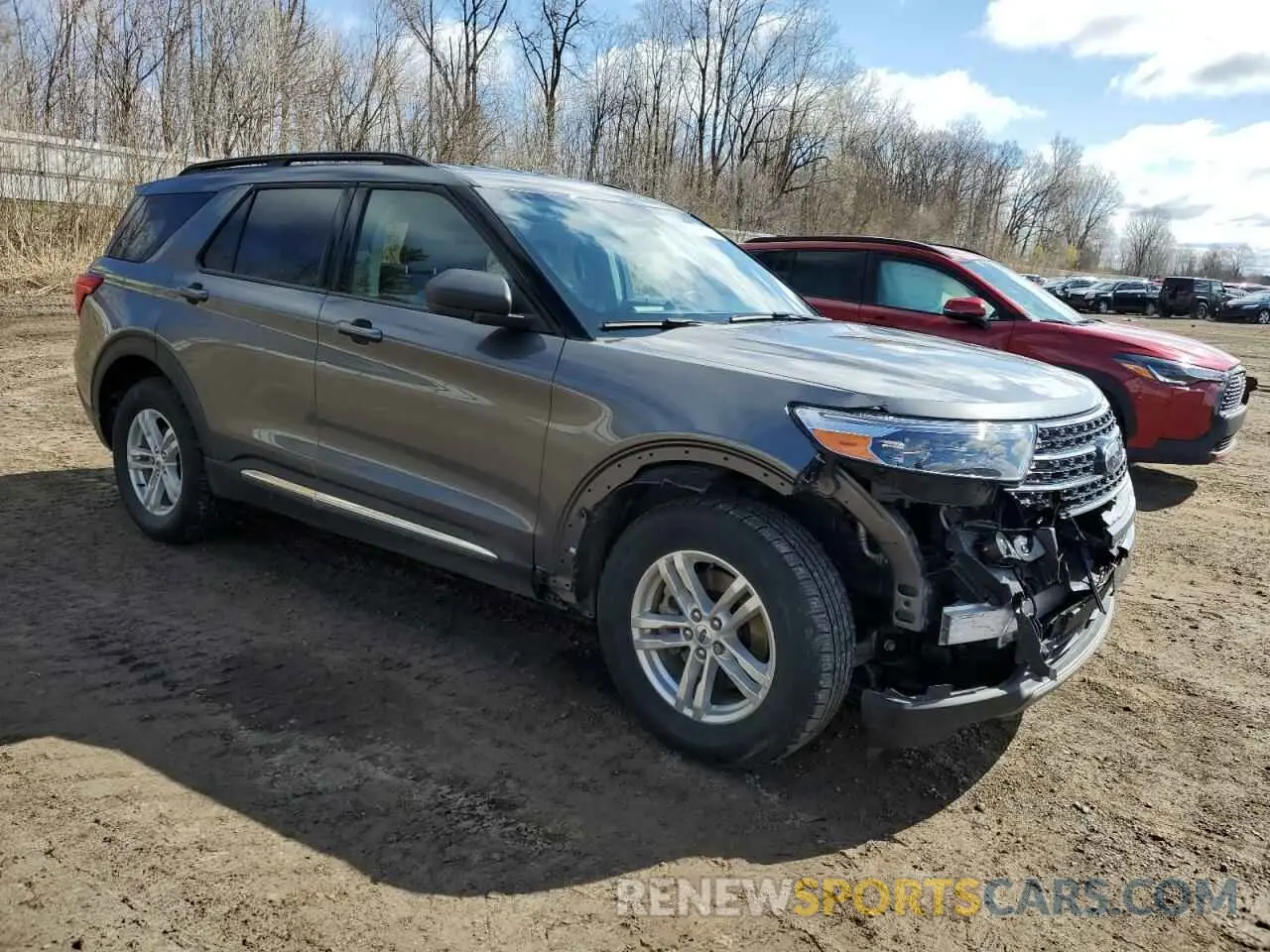 4 Photograph of a damaged car 1FMSK8DH8MGA70162 FORD EXPLORER 2021