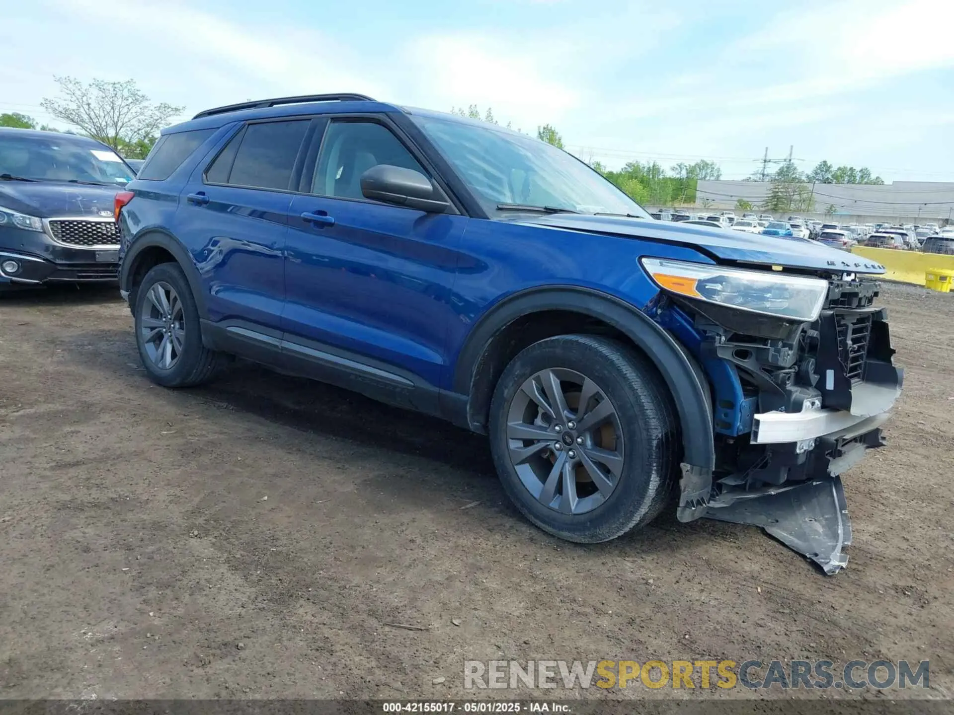 1 Photograph of a damaged car 1FMSK8DH8MGA75779 FORD EXPLORER 2021