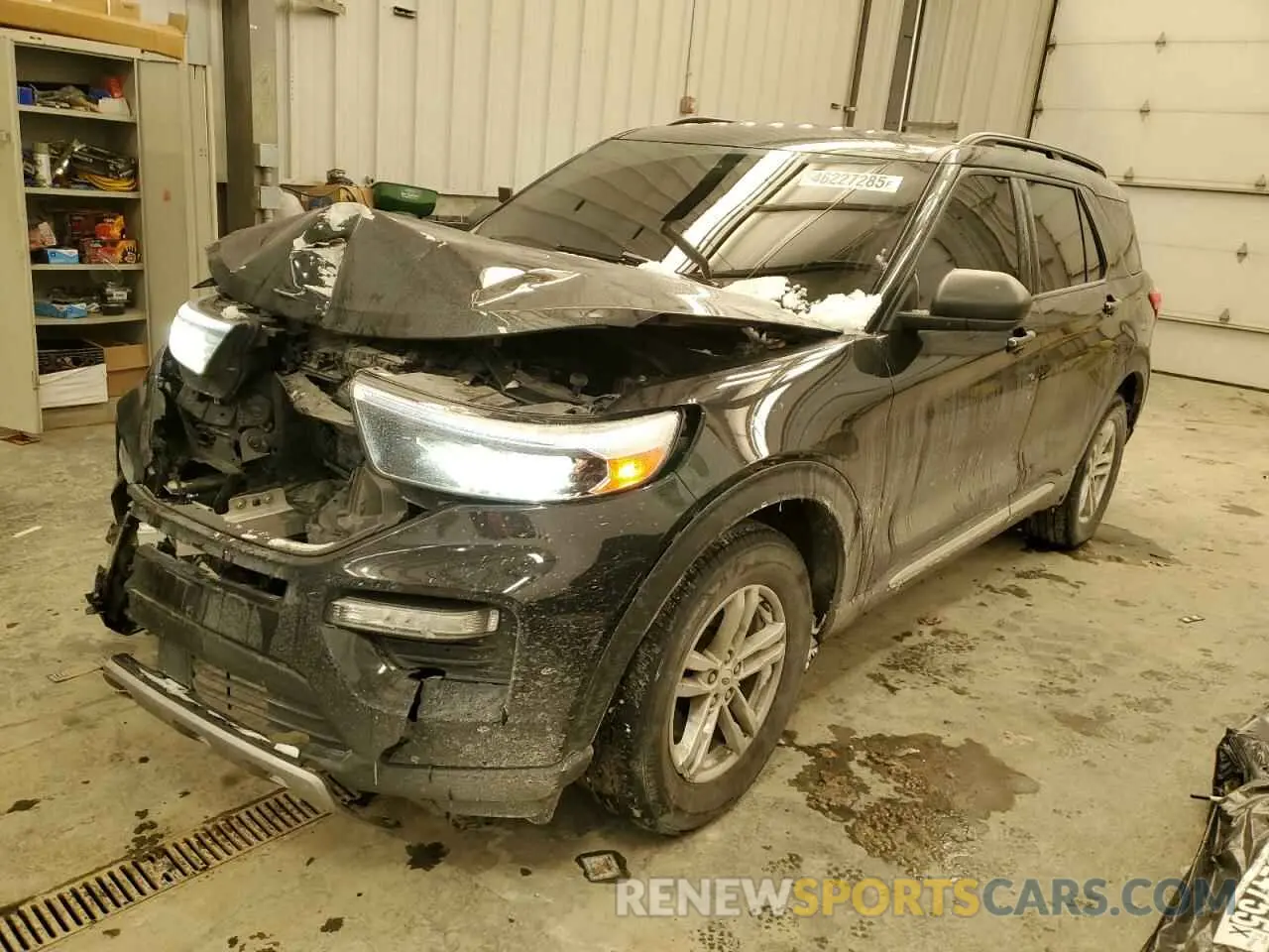 1 Photograph of a damaged car 1FMSK8DH8MGA82750 FORD EXPLORER 2021