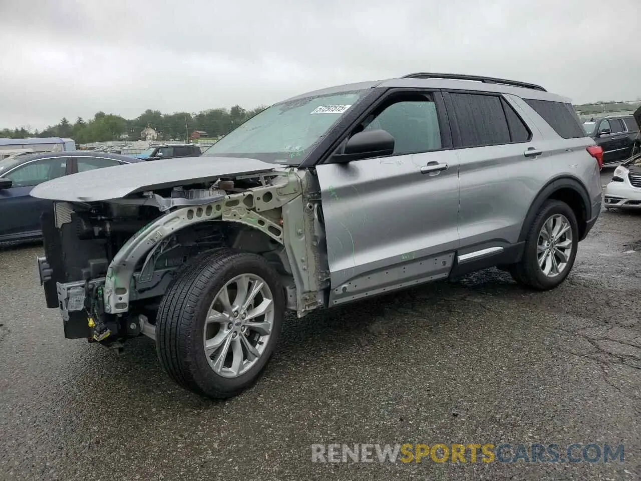 1 Photograph of a damaged car 1FMSK8DH8MGA91190 FORD EXPLORER 2021