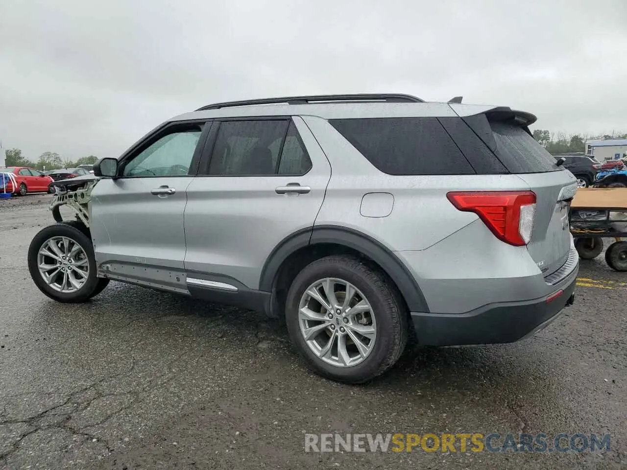2 Photograph of a damaged car 1FMSK8DH8MGA91190 FORD EXPLORER 2021