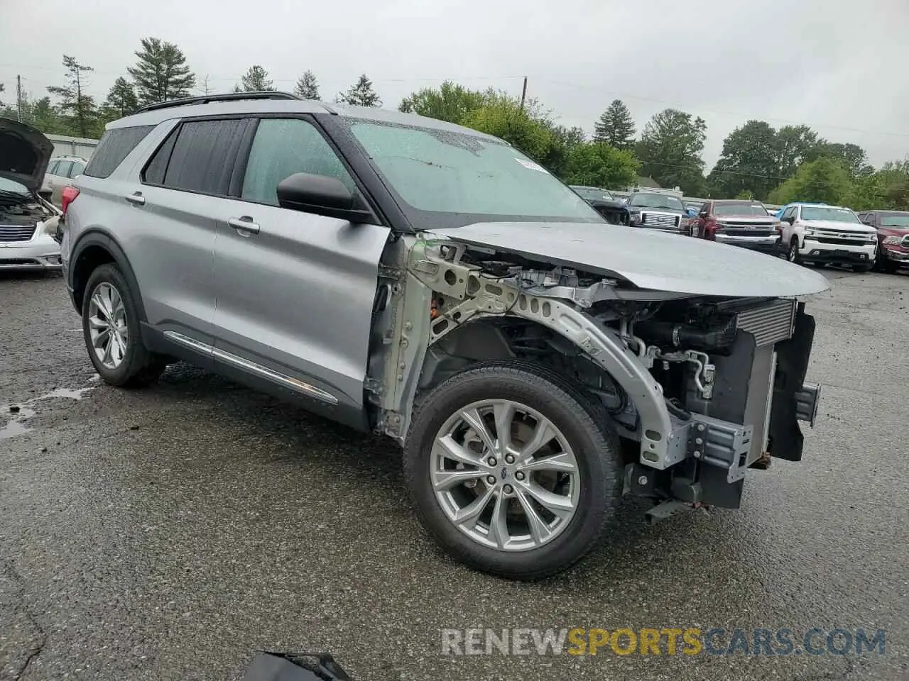 4 Photograph of a damaged car 1FMSK8DH8MGA91190 FORD EXPLORER 2021