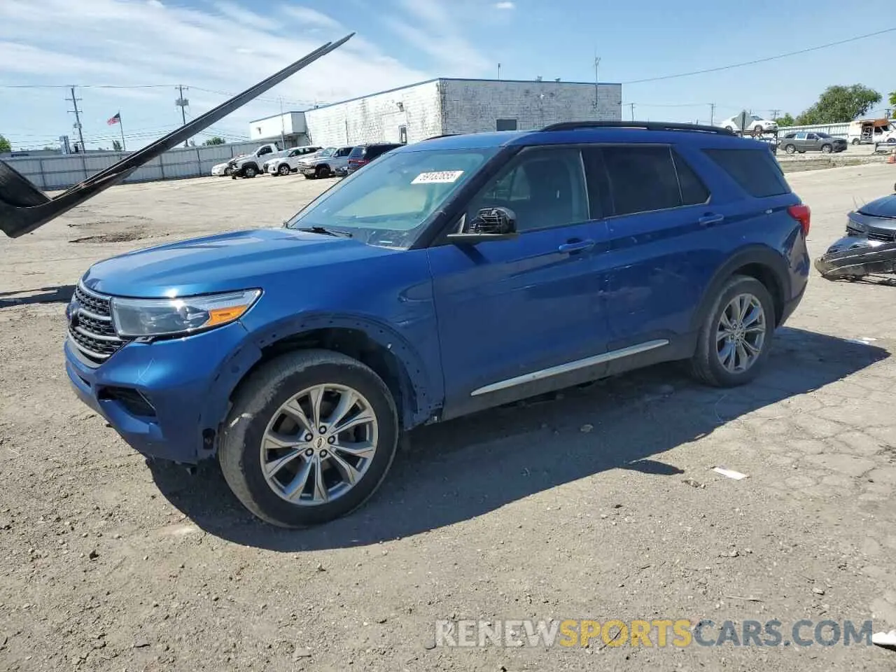 1 Photograph of a damaged car 1FMSK8DH8MGA92730 FORD EXPLORER 2021