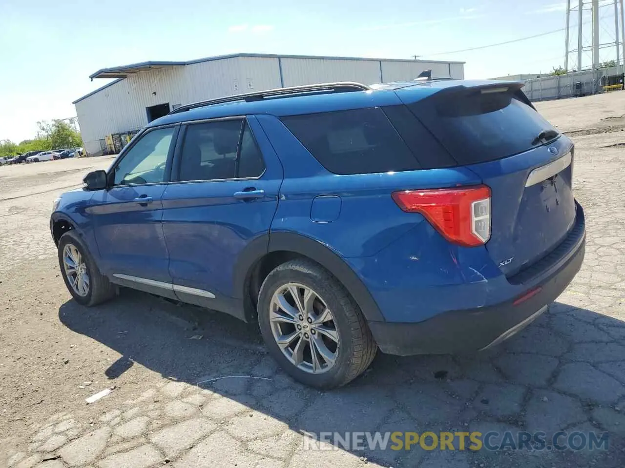 2 Photograph of a damaged car 1FMSK8DH8MGA92730 FORD EXPLORER 2021