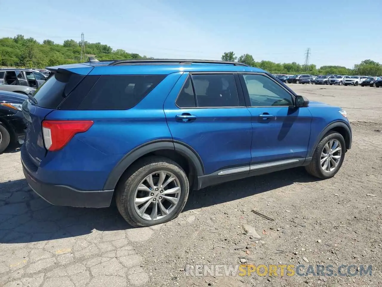 3 Photograph of a damaged car 1FMSK8DH8MGA92730 FORD EXPLORER 2021