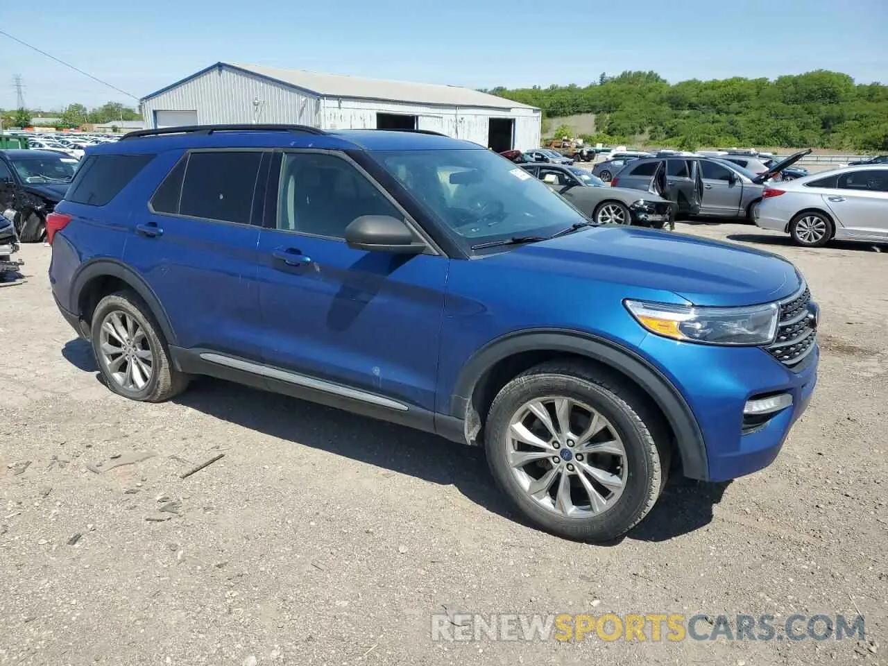 4 Photograph of a damaged car 1FMSK8DH8MGA92730 FORD EXPLORER 2021