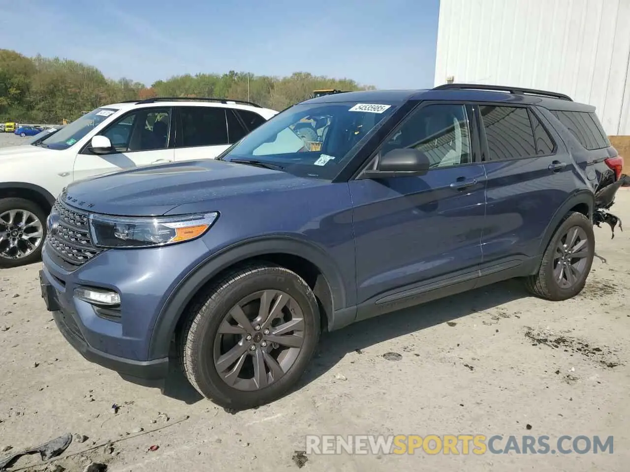 1 Photograph of a damaged car 1FMSK8DH8MGB27475 FORD EXPLORER 2021