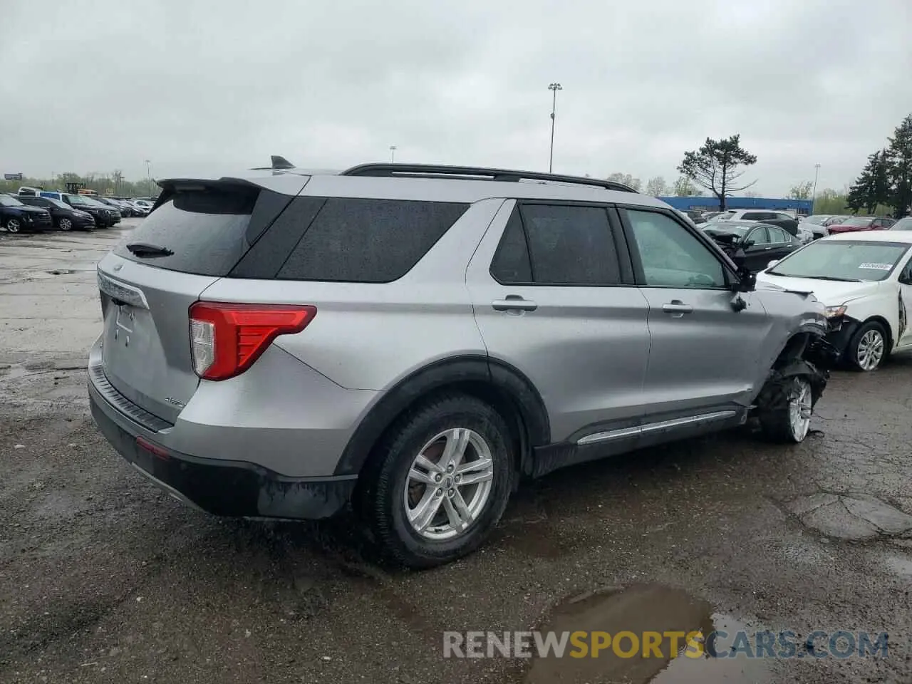 3 Photograph of a damaged car 1FMSK8DH8MGB47273 FORD EXPLORER 2021