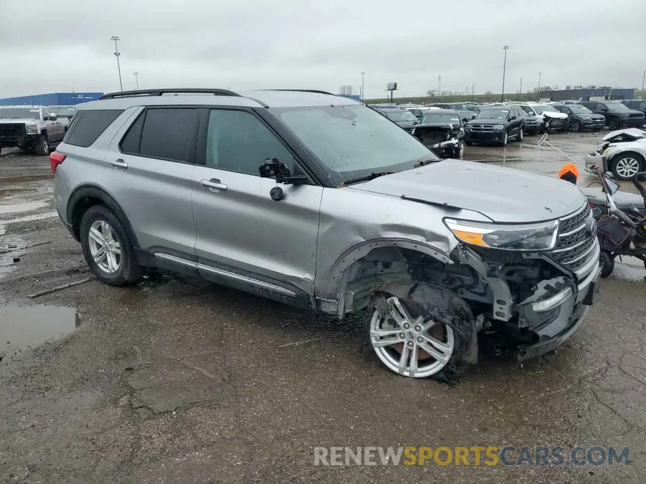 4 Photograph of a damaged car 1FMSK8DH8MGB47273 FORD EXPLORER 2021