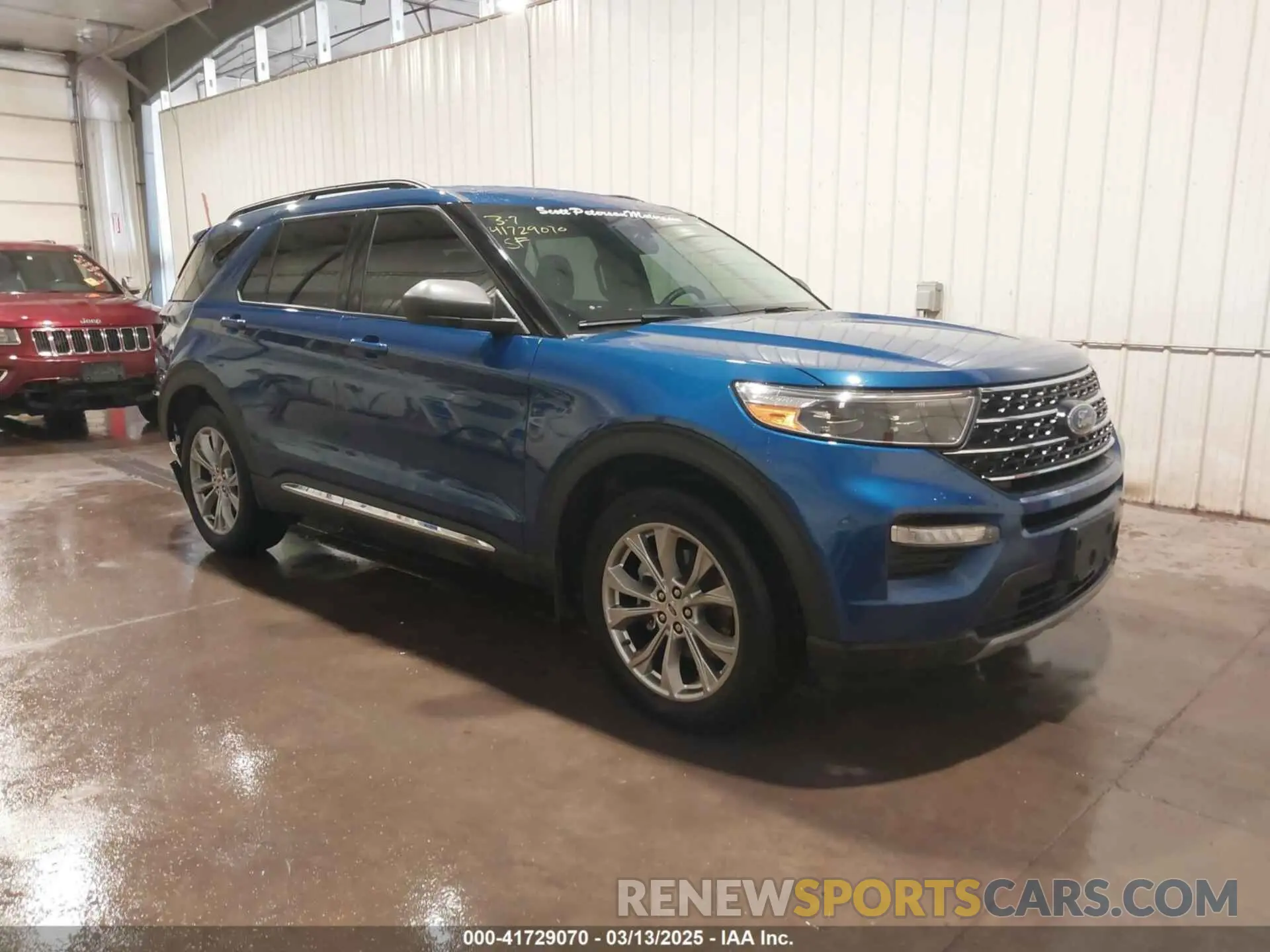 1 Photograph of a damaged car 1FMSK8DH8MGB96005 FORD EXPLORER 2021
