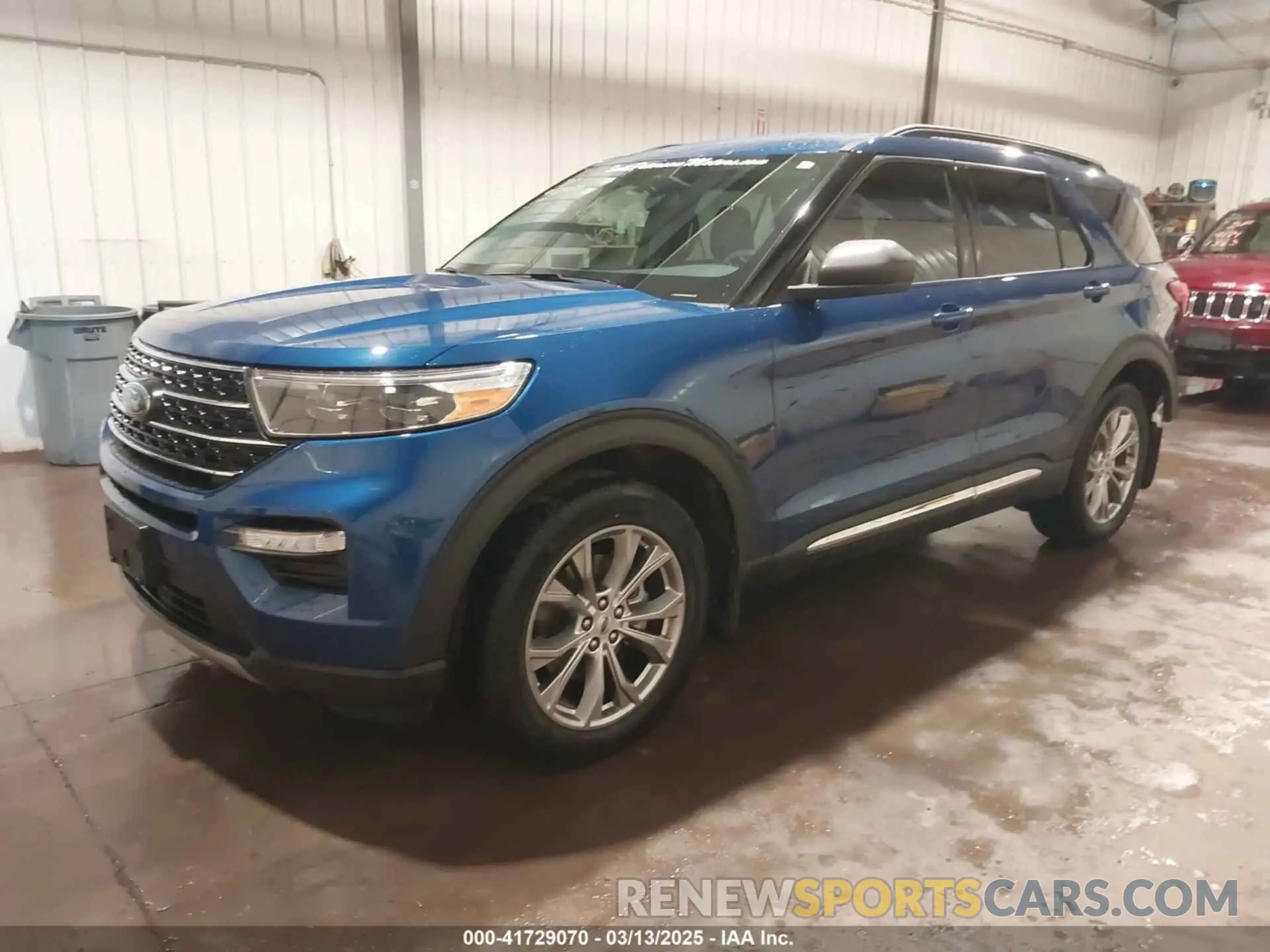 2 Photograph of a damaged car 1FMSK8DH8MGB96005 FORD EXPLORER 2021