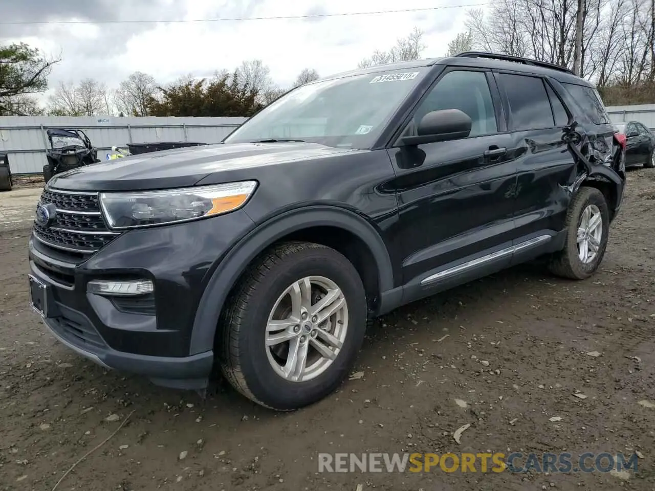 1 Photograph of a damaged car 1FMSK8DH9MGA25764 FORD EXPLORER 2021