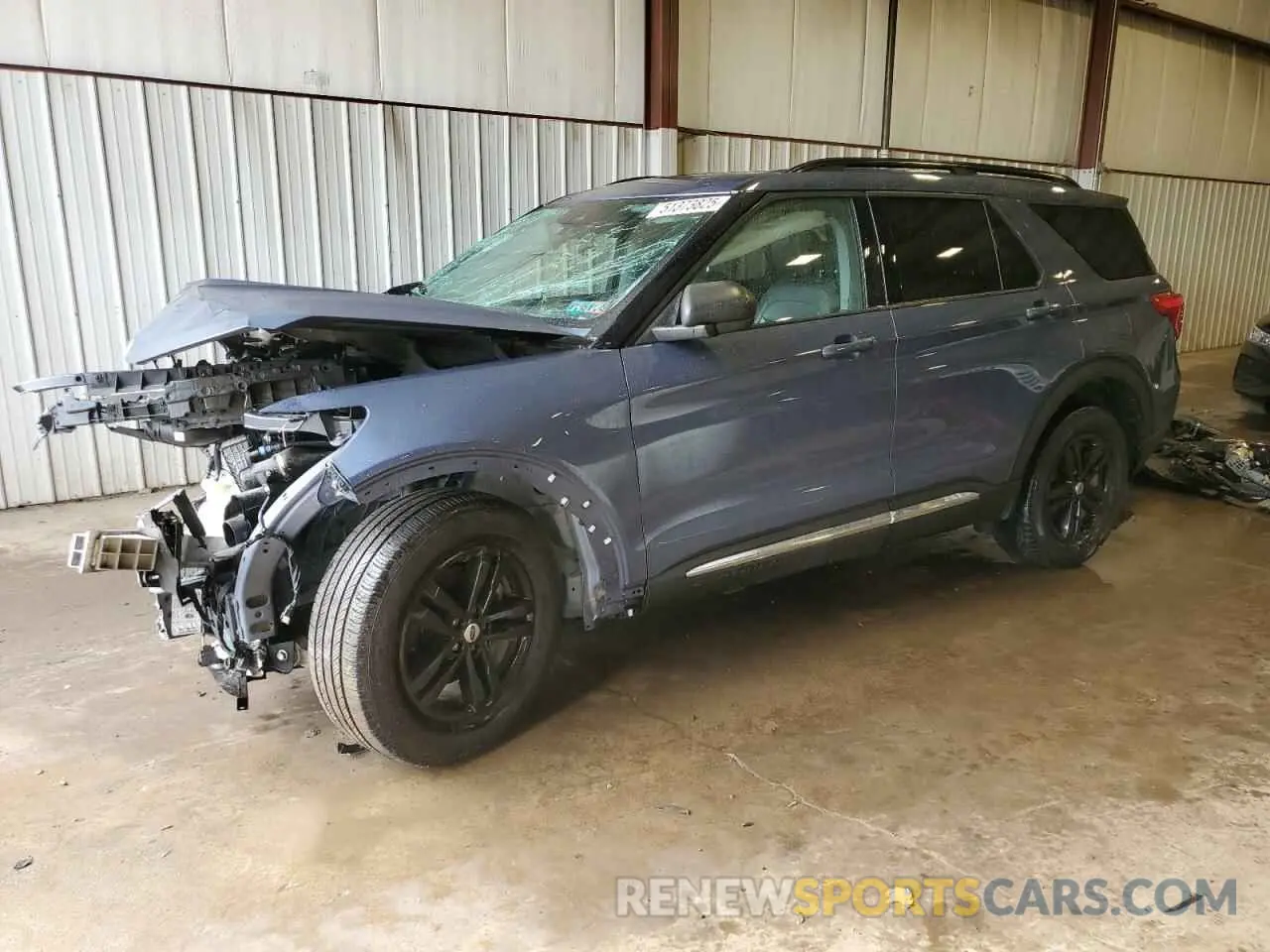 1 Photograph of a damaged car 1FMSK8DH9MGA55153 FORD EXPLORER 2021
