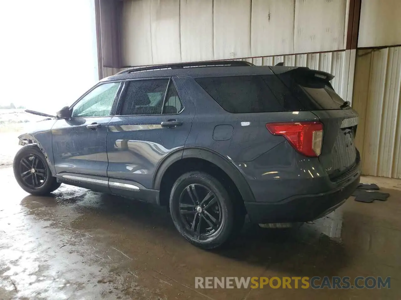 2 Photograph of a damaged car 1FMSK8DH9MGA55153 FORD EXPLORER 2021