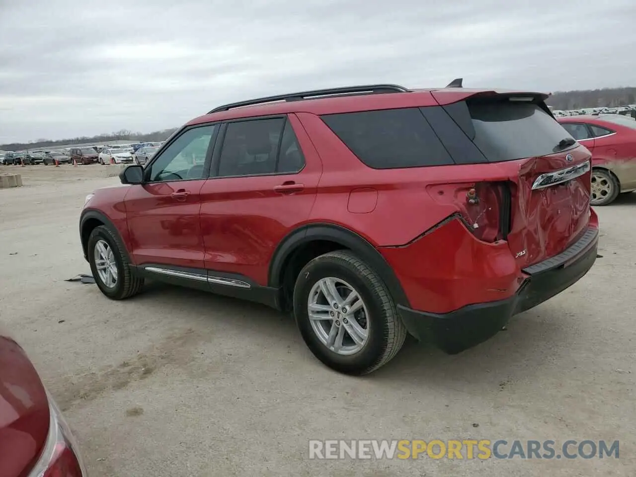 2 Photograph of a damaged car 1FMSK8DH9MGA82756 FORD EXPLORER 2021