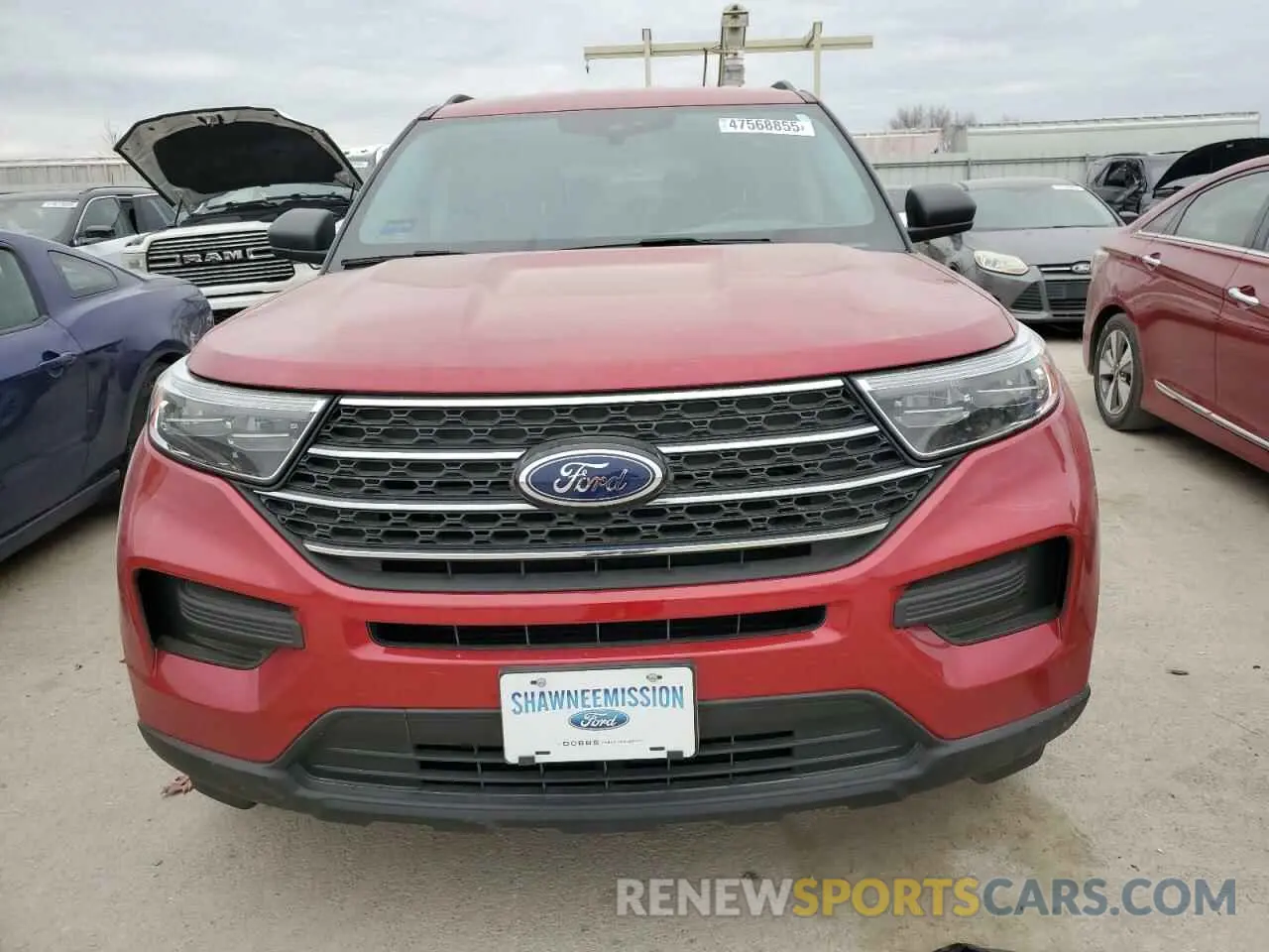 5 Photograph of a damaged car 1FMSK8DH9MGA82756 FORD EXPLORER 2021