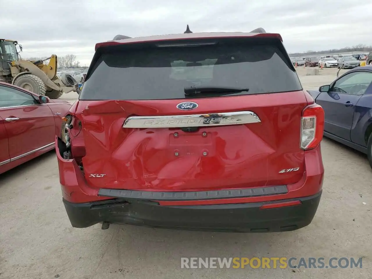 6 Photograph of a damaged car 1FMSK8DH9MGA82756 FORD EXPLORER 2021