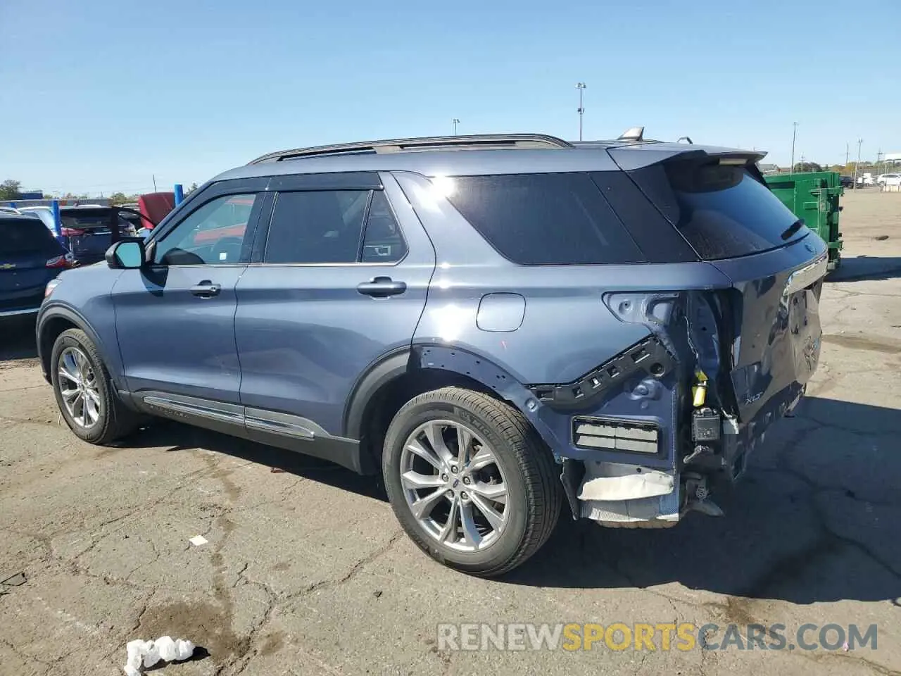 2 Photograph of a damaged car 1FMSK8DH9MGA94051 FORD EXPLORER 2021